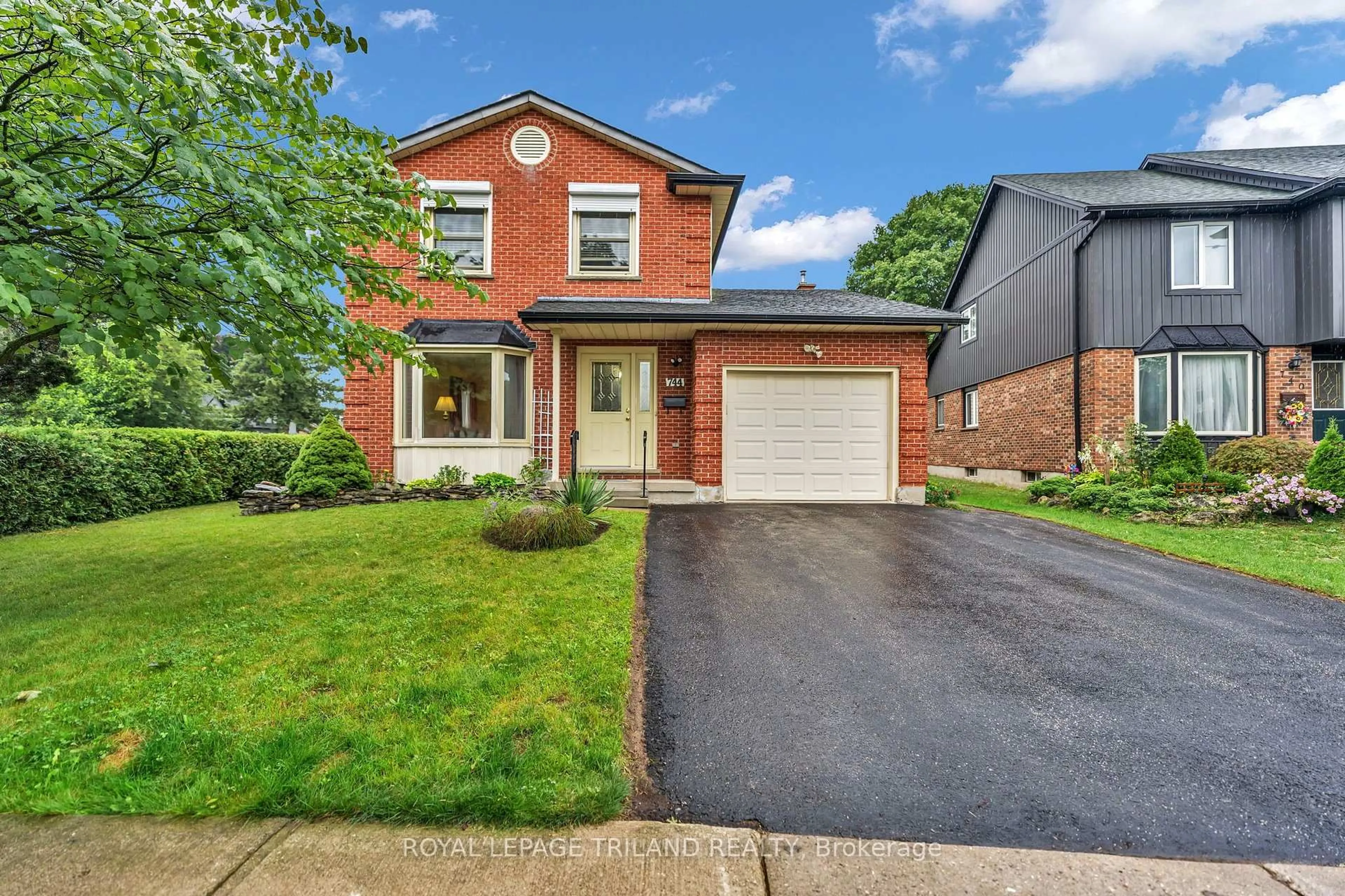 Home with brick exterior material, street for 744 Classic Dr, London East Ontario N5W 5T5