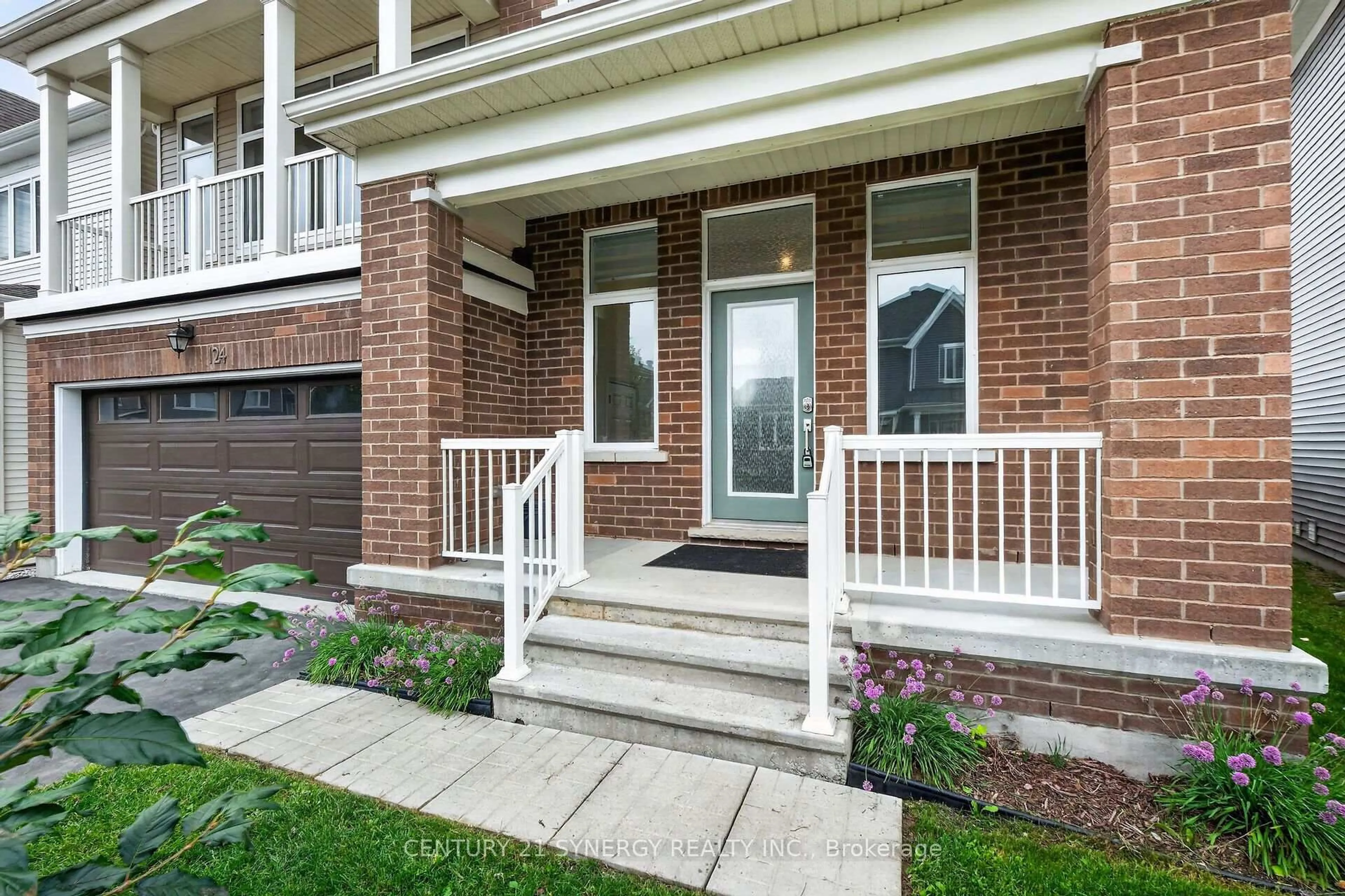 Home with brick exterior material, street for 124 Des Aubrais Cres, Ottawa Ontario K1W 1H2