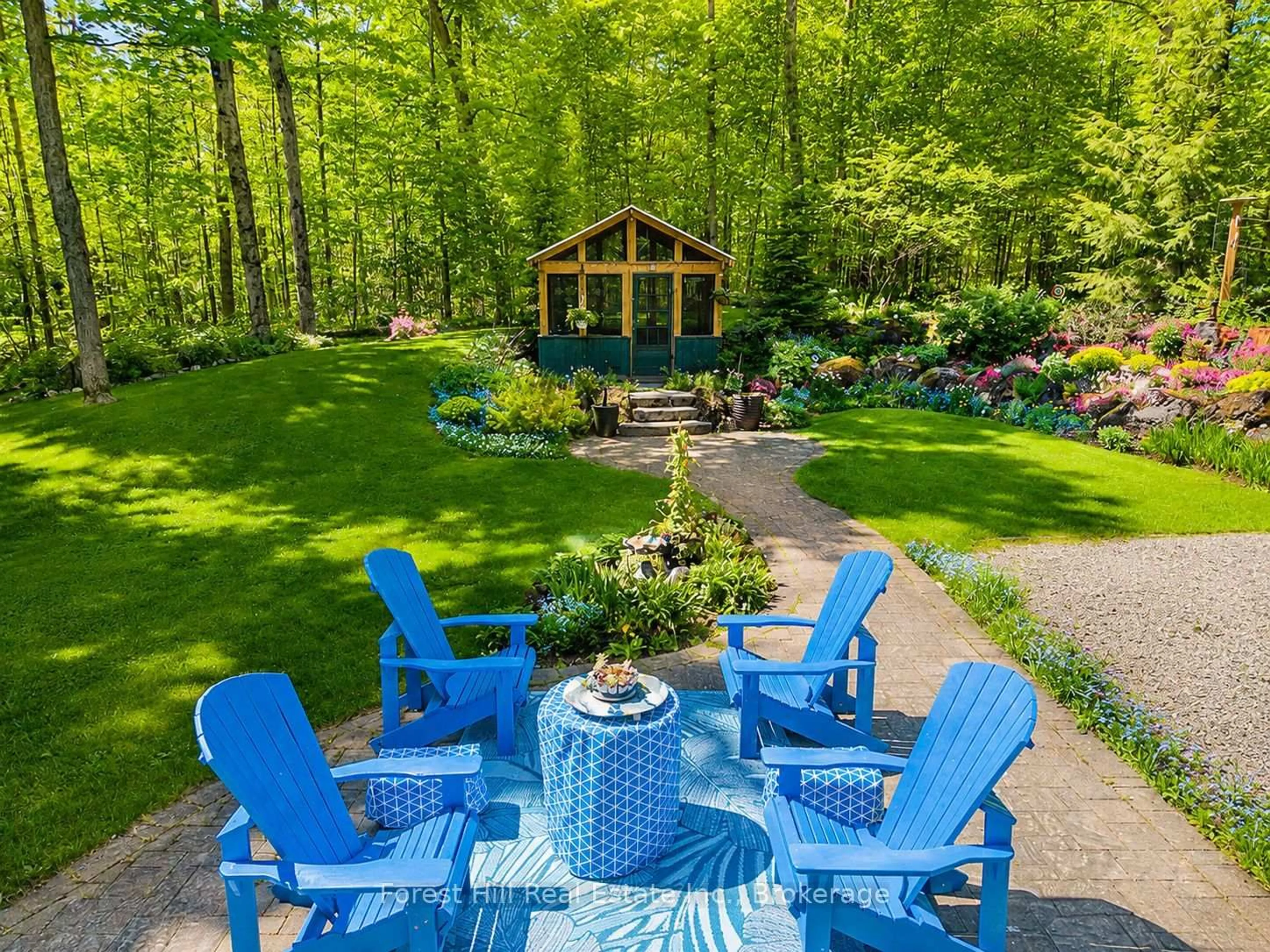Patio, water/lake/river/ocean view for 157 Glen Fiddish Rd, West Grey Ontario N0C 1H0