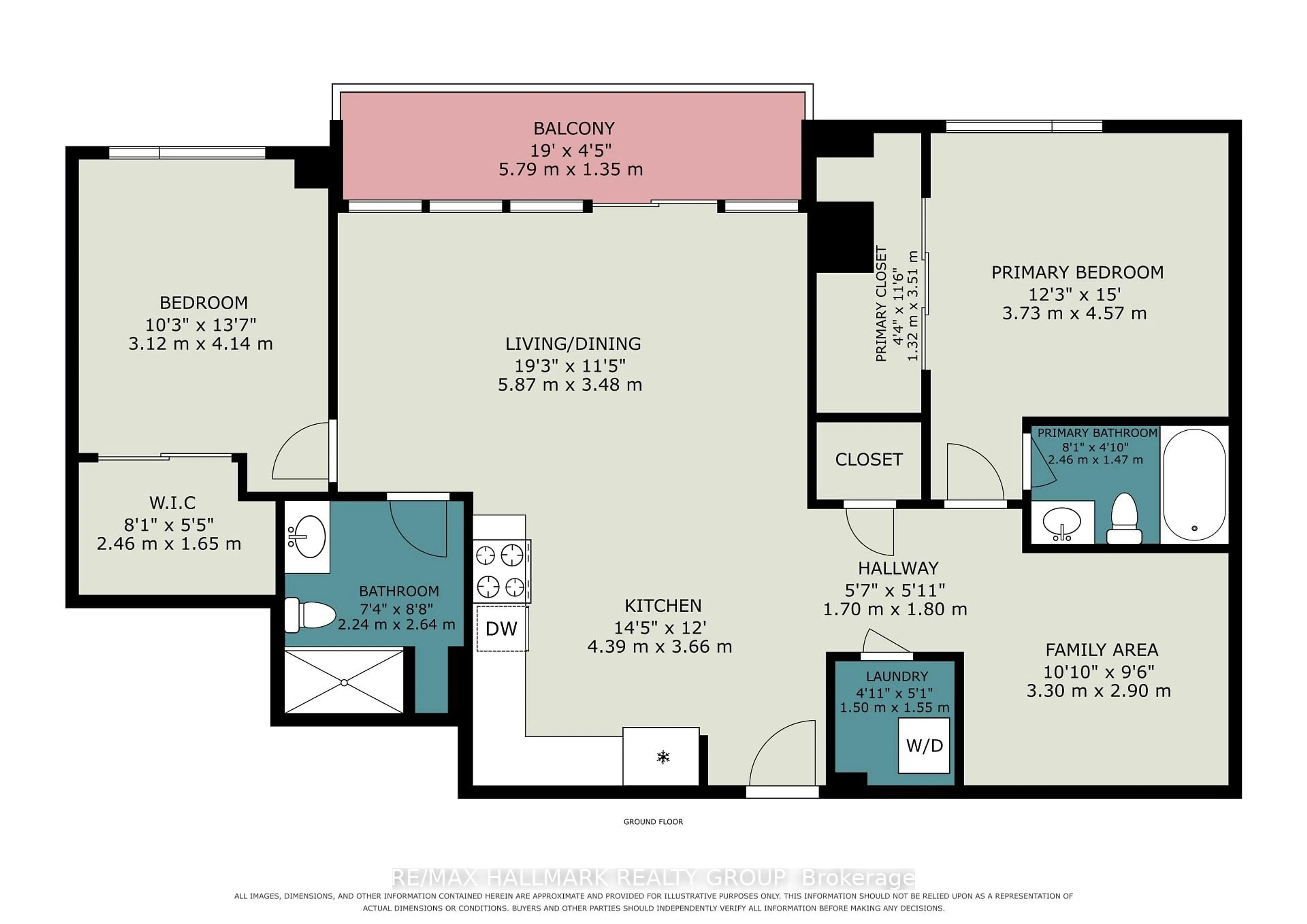 Floor plan for 397 Codds Rd #508, Ottawa Ontario K1K 5C7