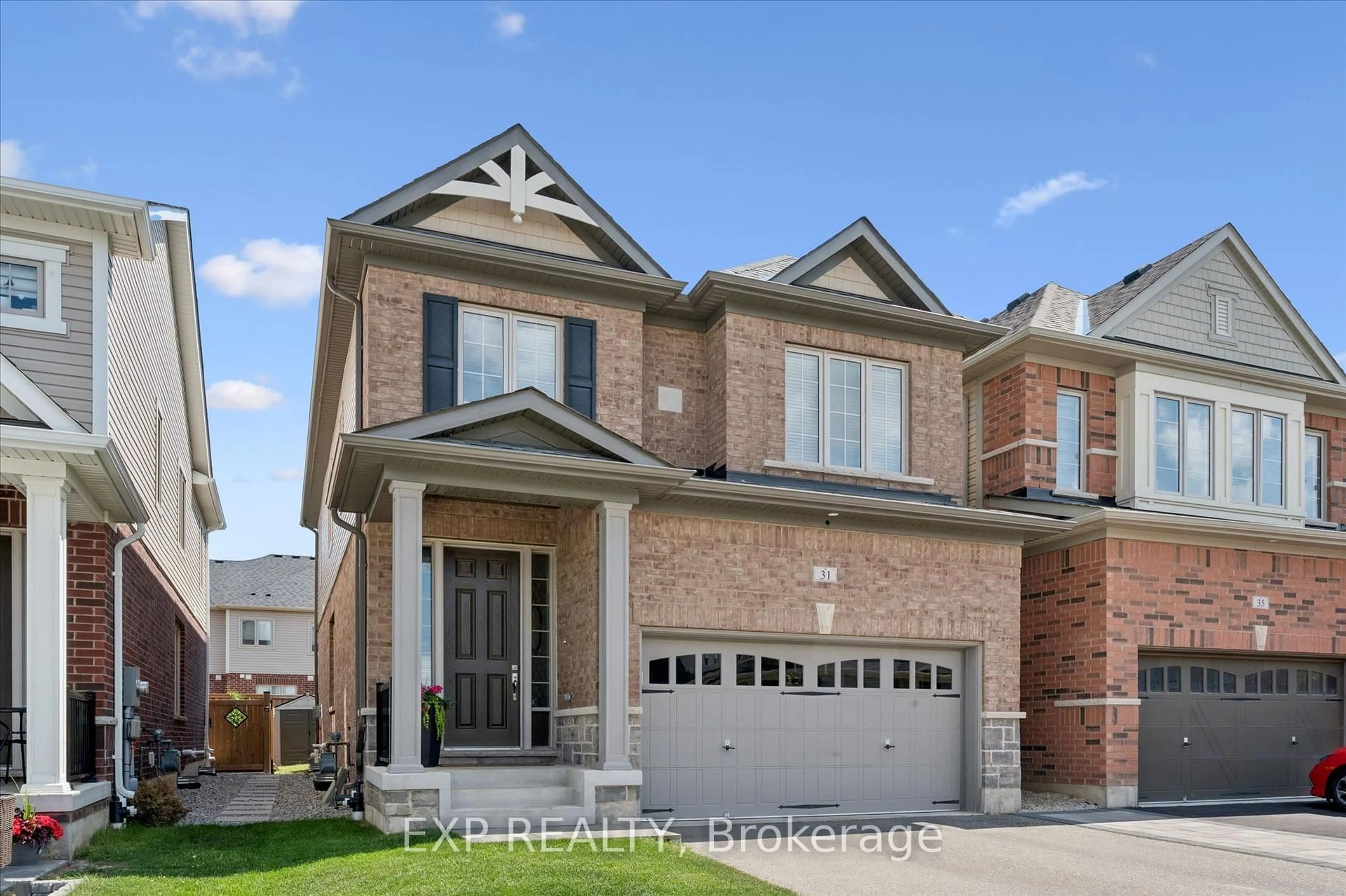 Home with brick exterior material, street for 31 William Dunlop St, Kitchener Ontario N2R 0N7