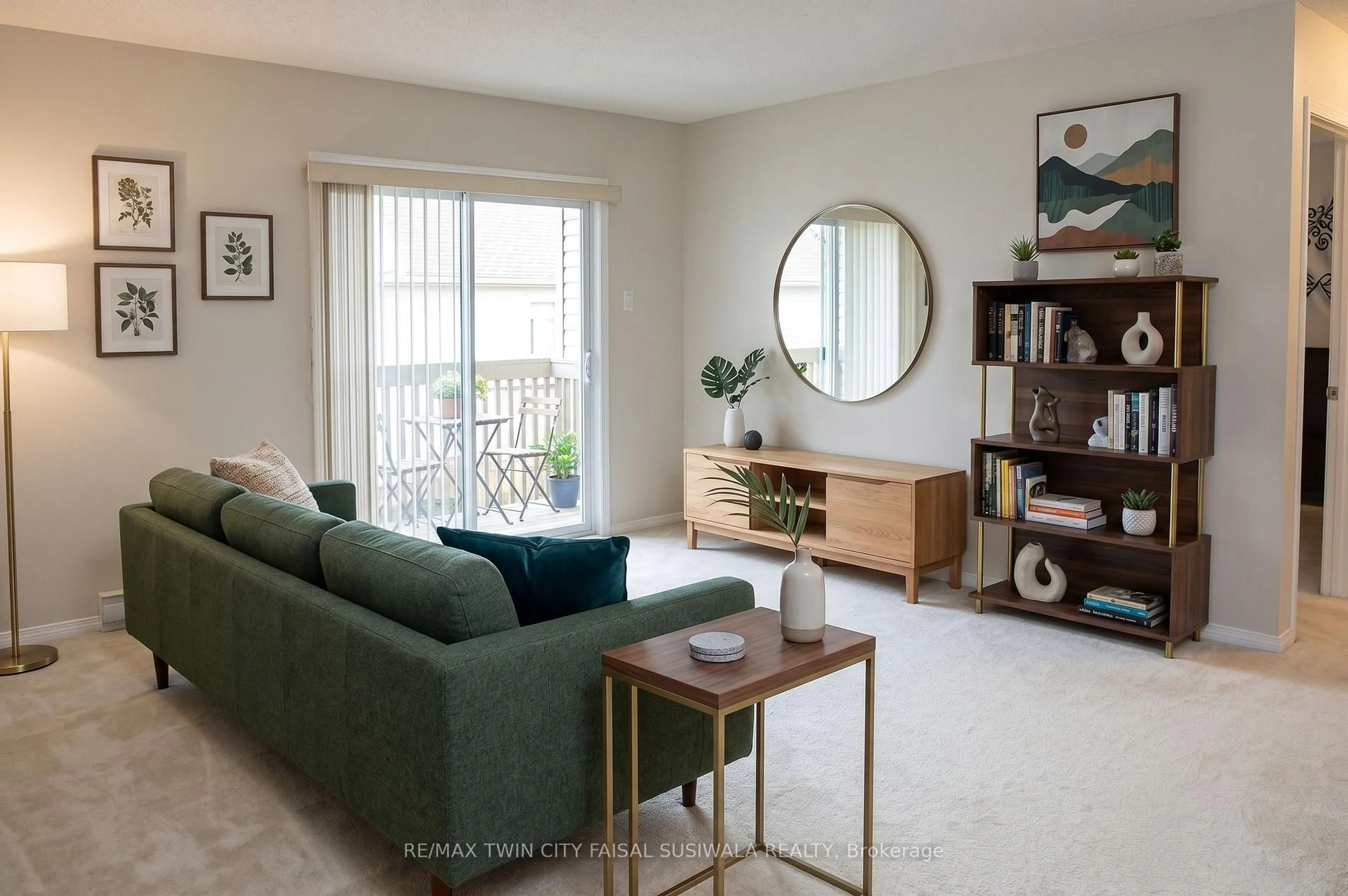 Living room with furniture, unknown for 565 Greenfield Ave #312, Kitchener Ontario N2C 2P3