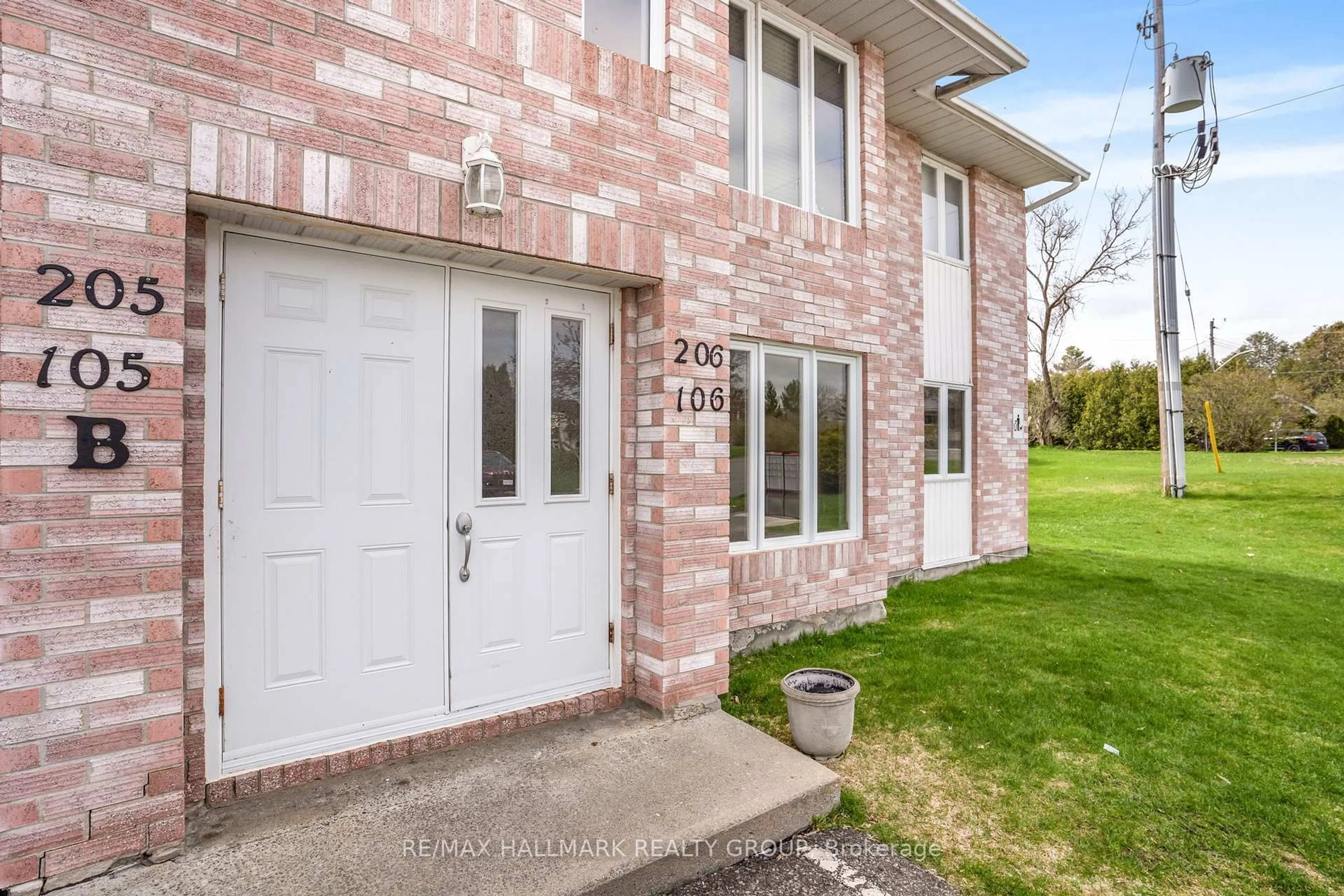 Home with brick exterior material, street for 185 Du Comte Rd #106B, Alfred and Plantagenet Ontario K0B 1L0