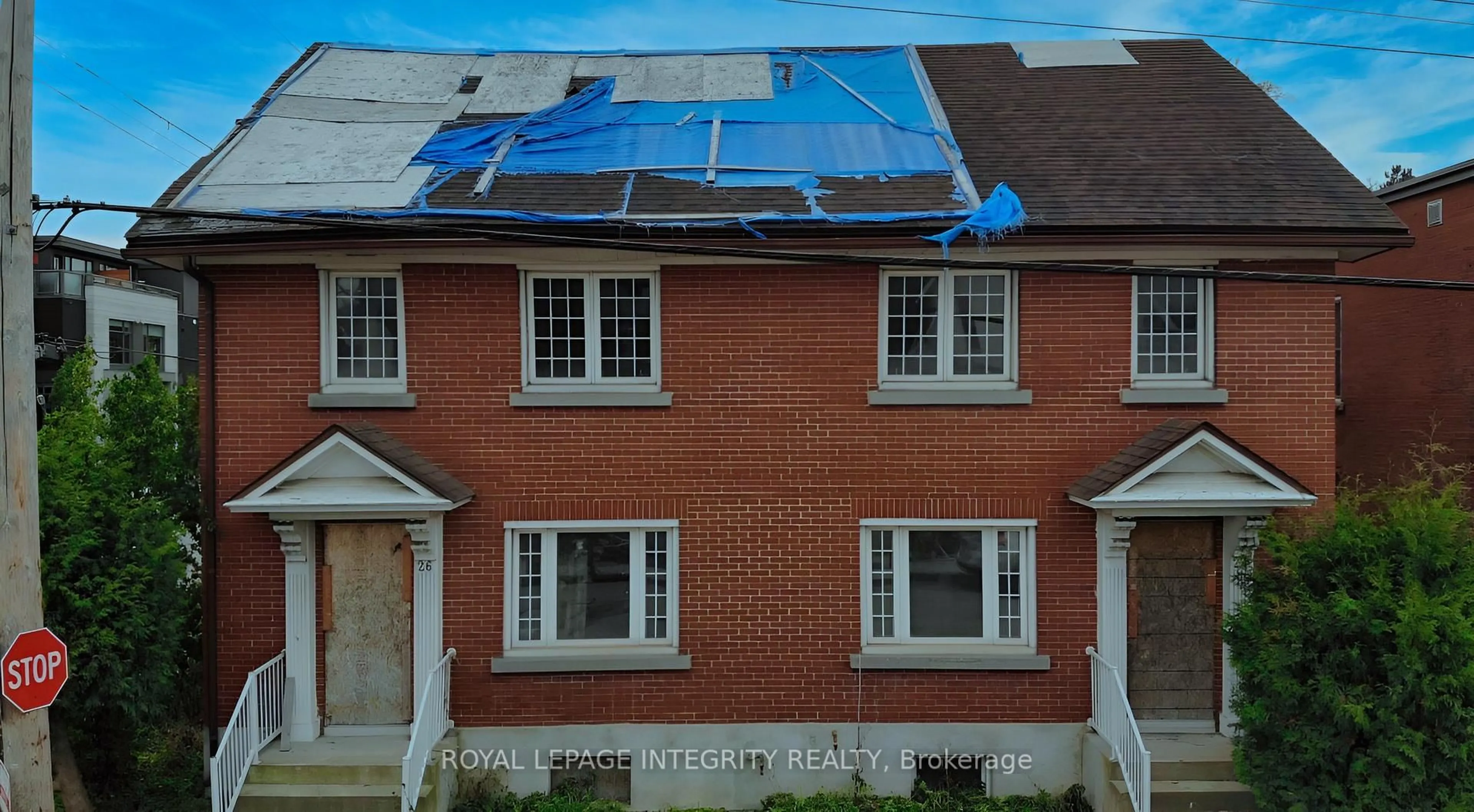 Home with brick exterior material, building for 24-26 Concord St, Ottawa Ontario K1S 0Y2