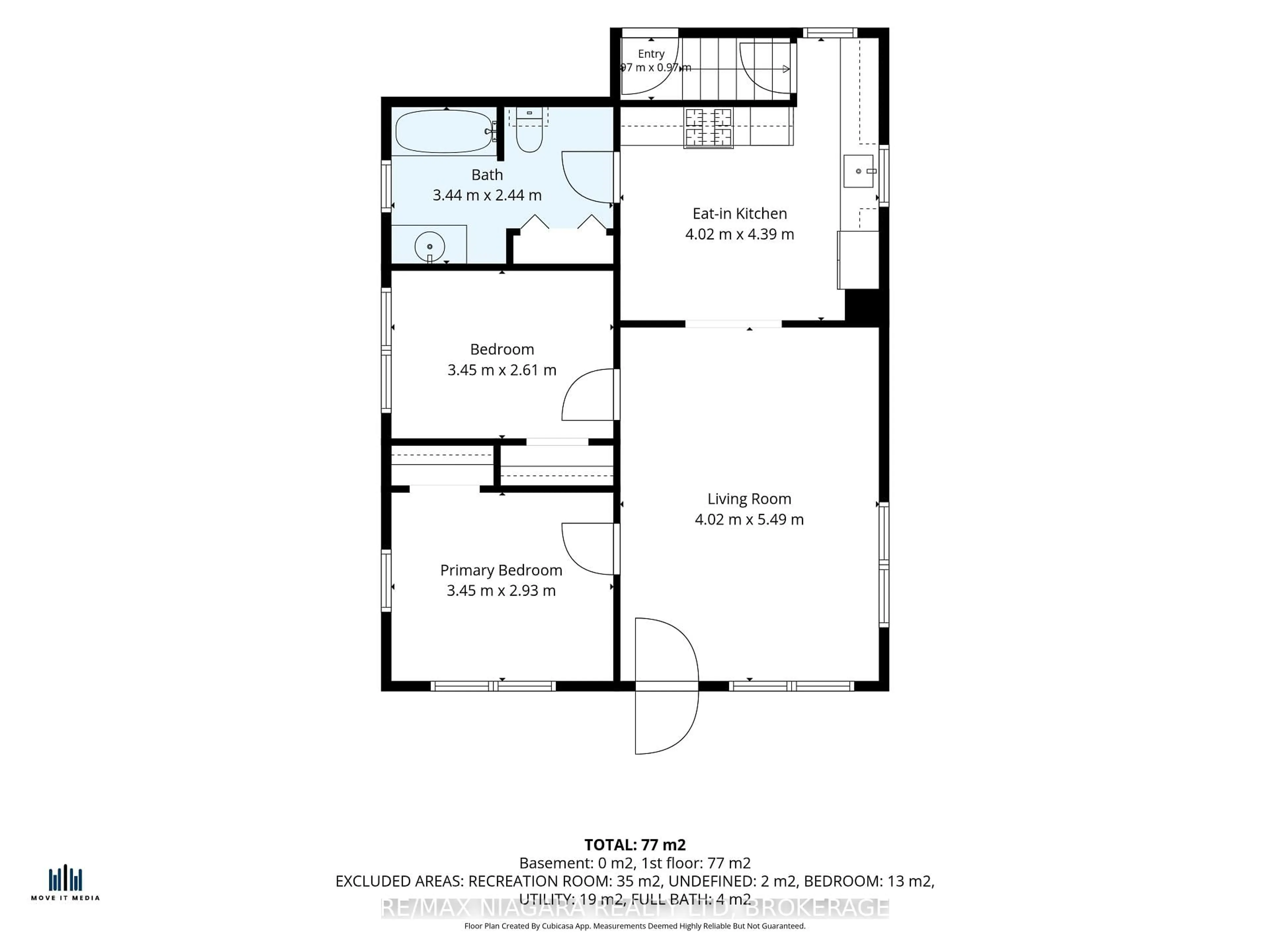 Floor plan for 741 Elm St, Port Colborne Ontario L3K 4R2