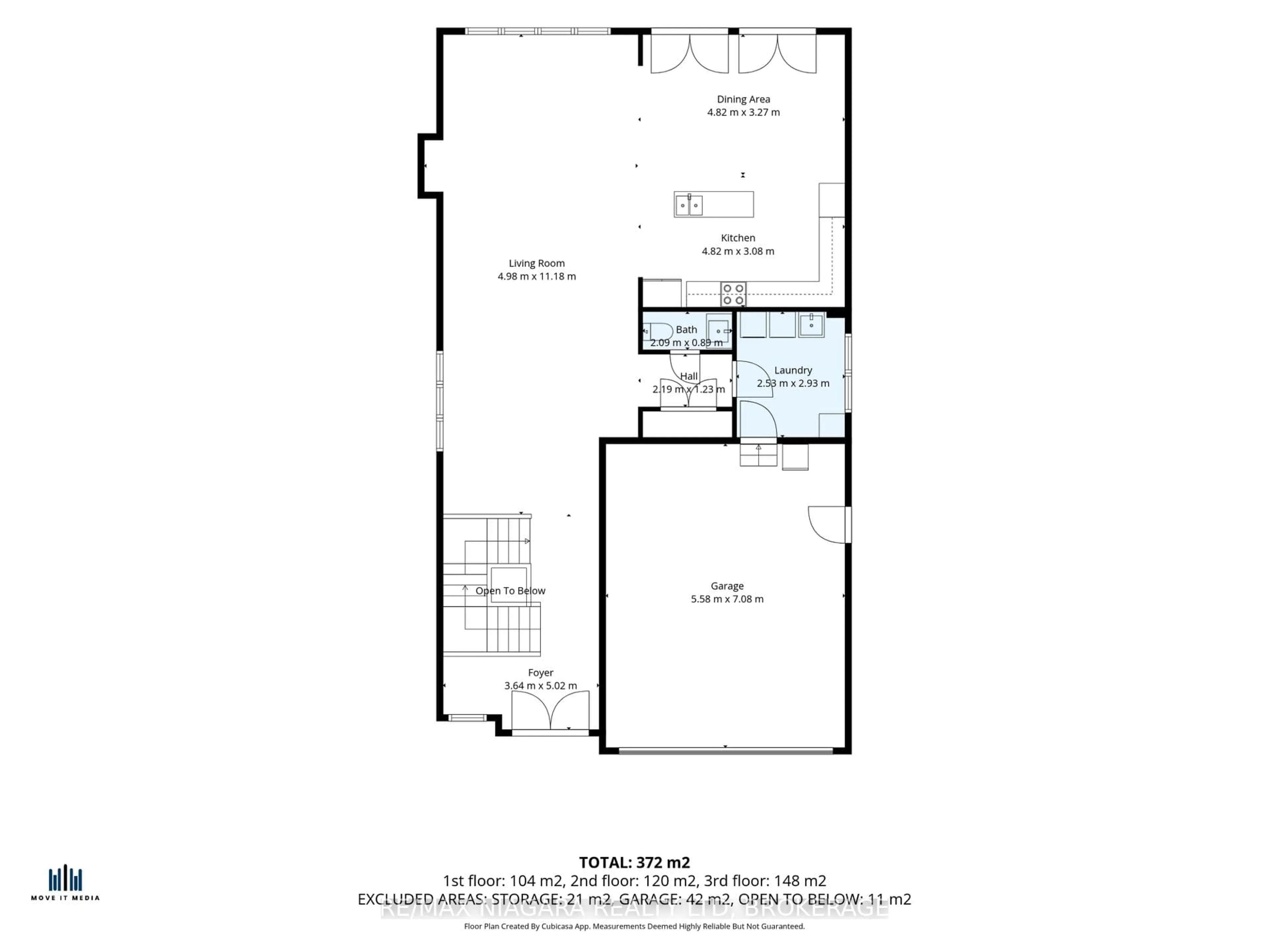 Floor plan for 15 Myrtle St, Pelham Ontario L3B 5N5