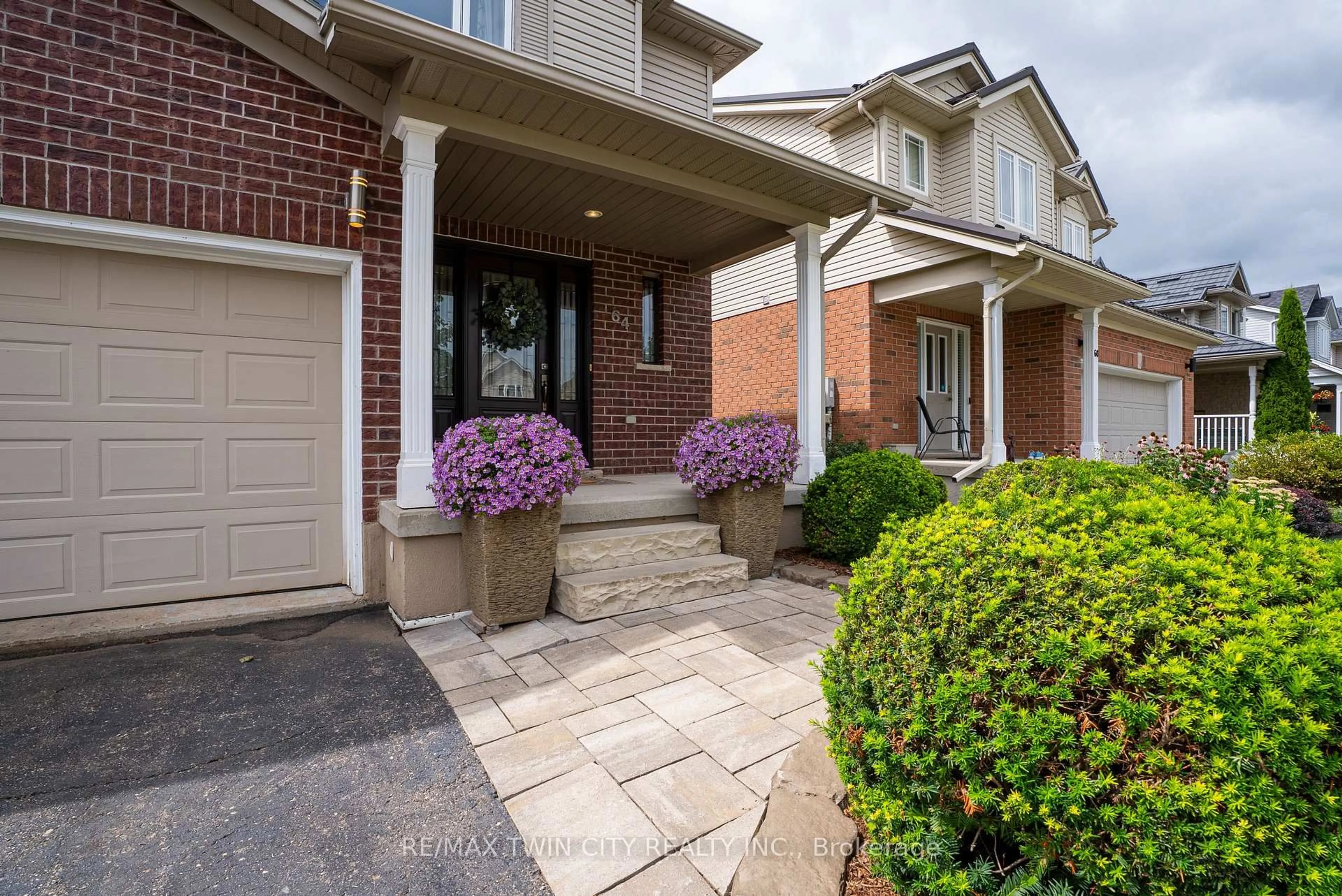 Home with brick exterior material, street for 64 Brenneman Dr, Wilmot Ontario N3A 4M9