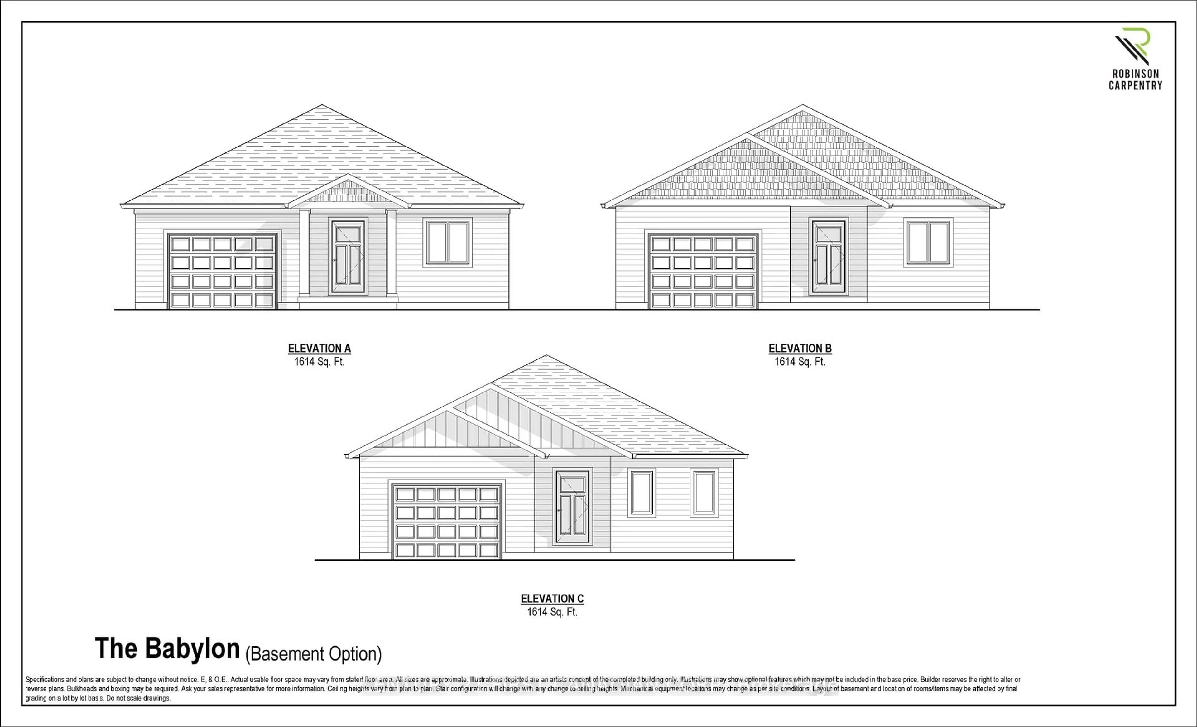 Floor plan for 91 Victoria Ave, South Huron Ontario N0M 1M0