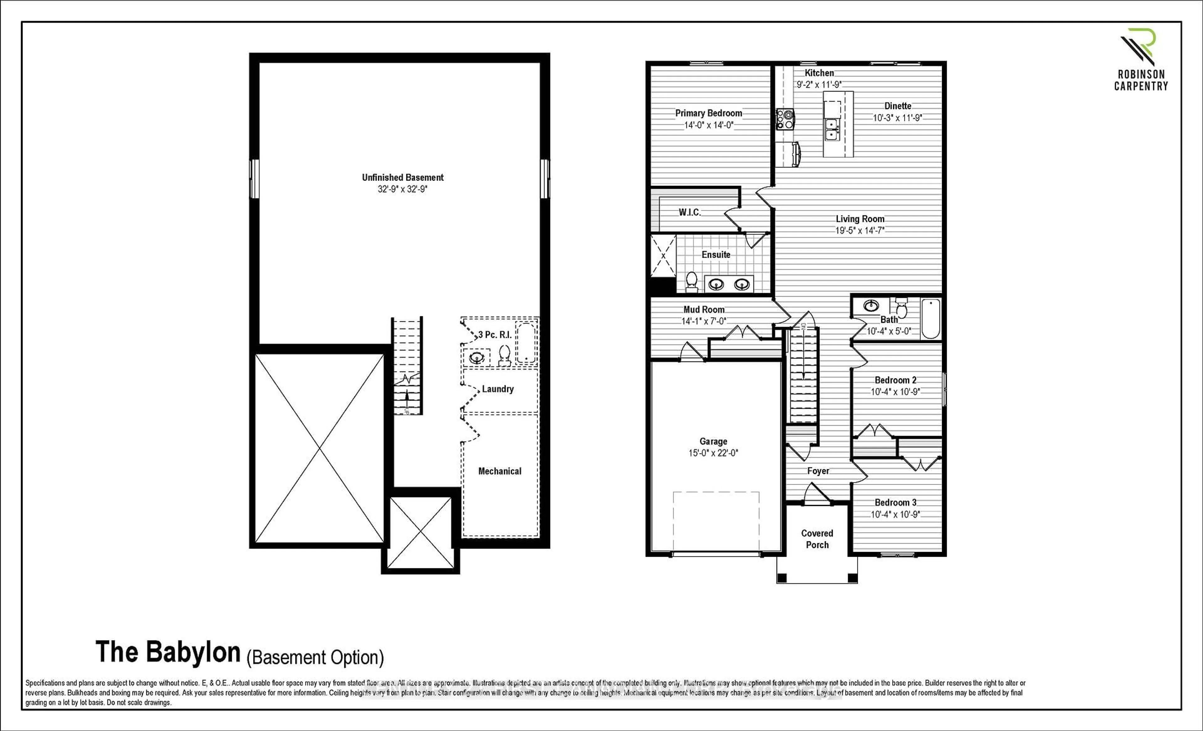 Floor plan for 91 Victoria Ave, South Huron Ontario N0M 1M0