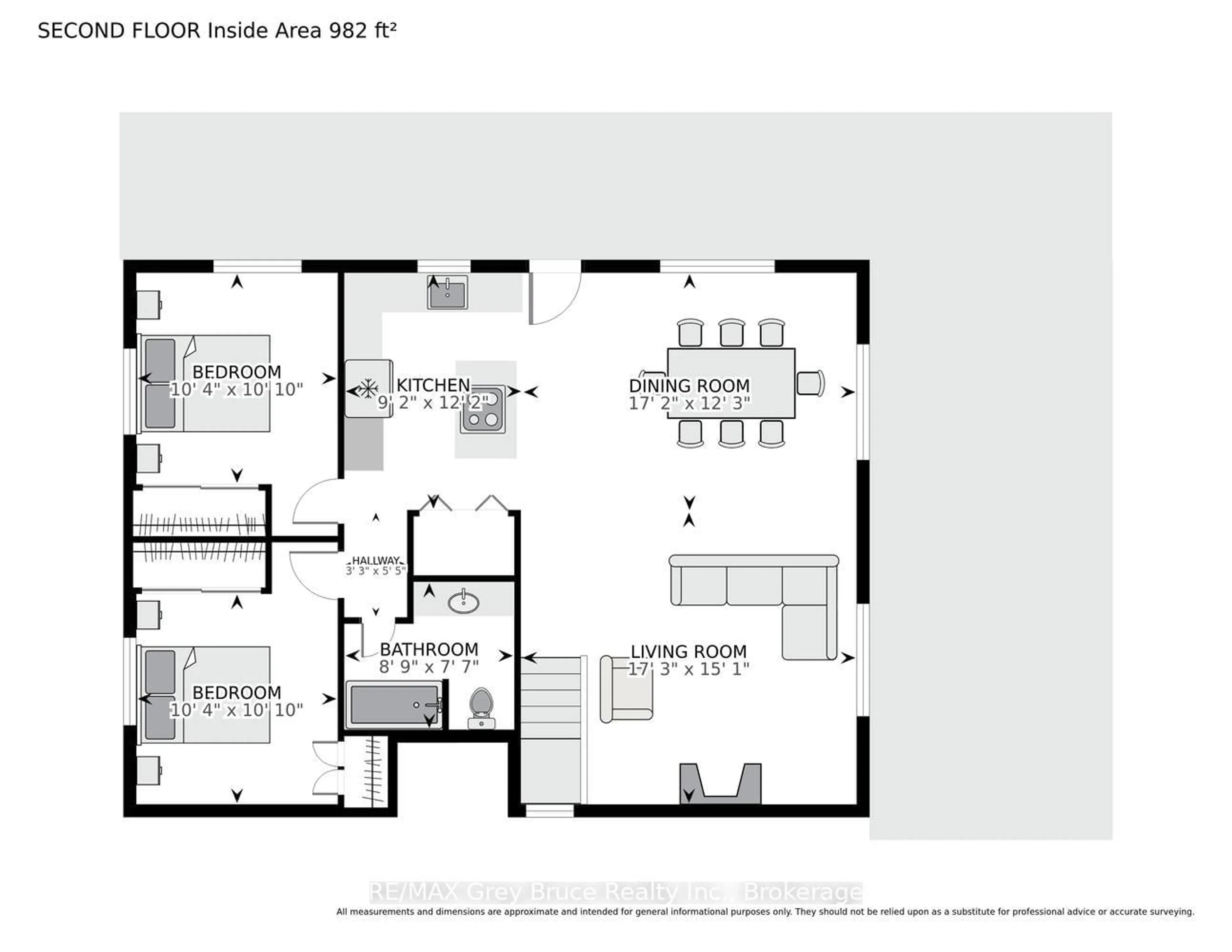 Floor plan for 68 Bayshore Ave, Northern Bruce Peninsula Ontario N0H 2R0