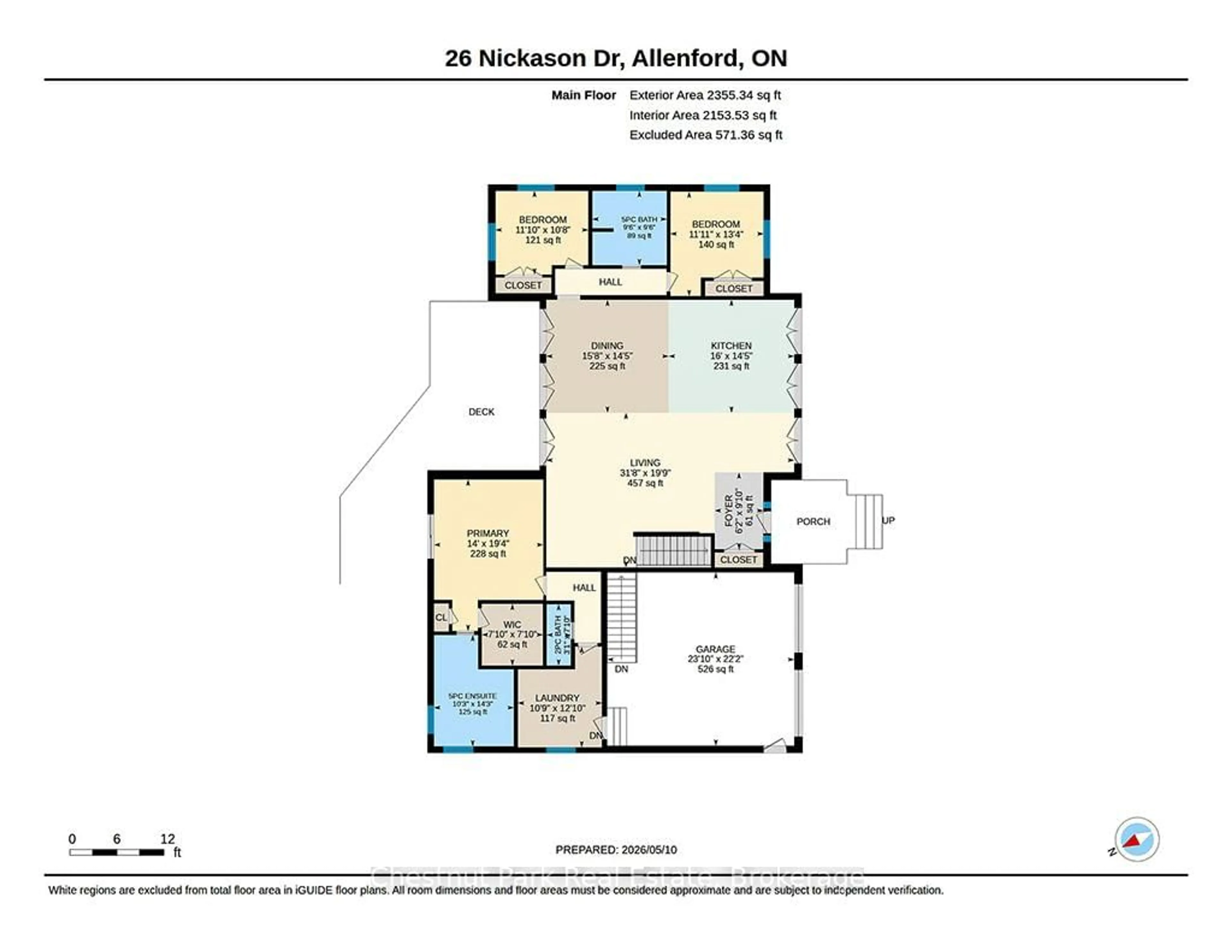 Floor plan for 26 Nickason Dr, Arran-Elderslie Ontario N0H 1A0
