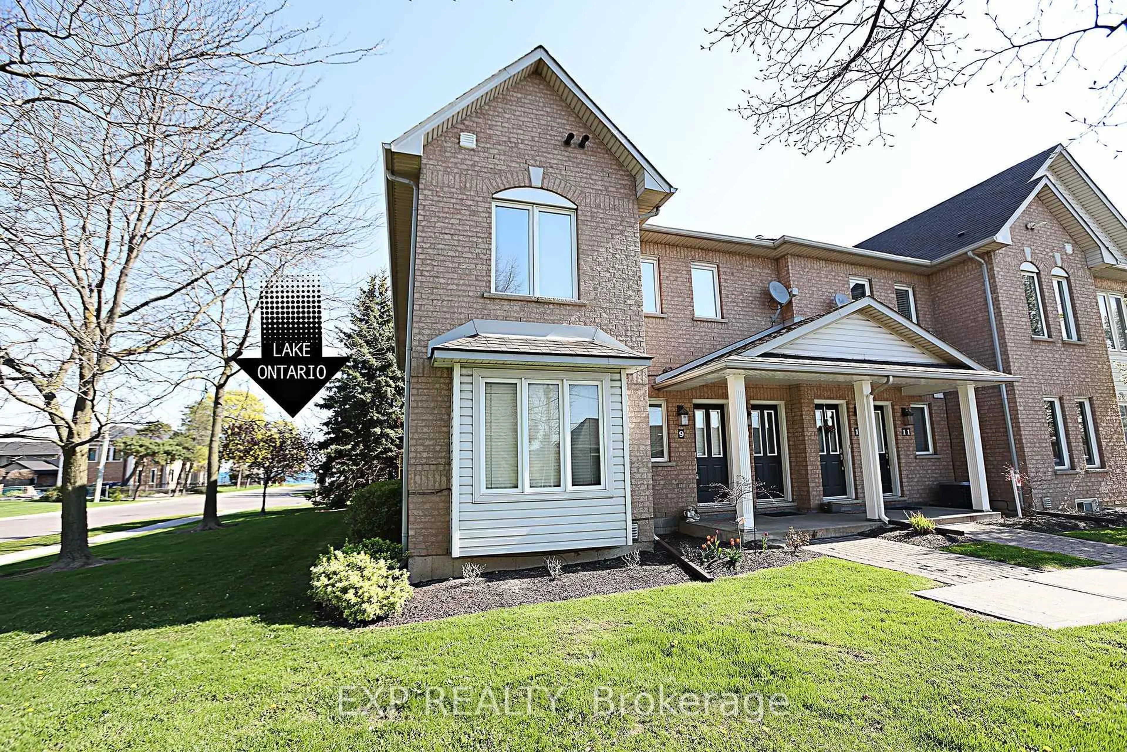 Home with brick exterior material, street for 2 Harbour Dr #9, Hamilton Ontario L8E 6B1