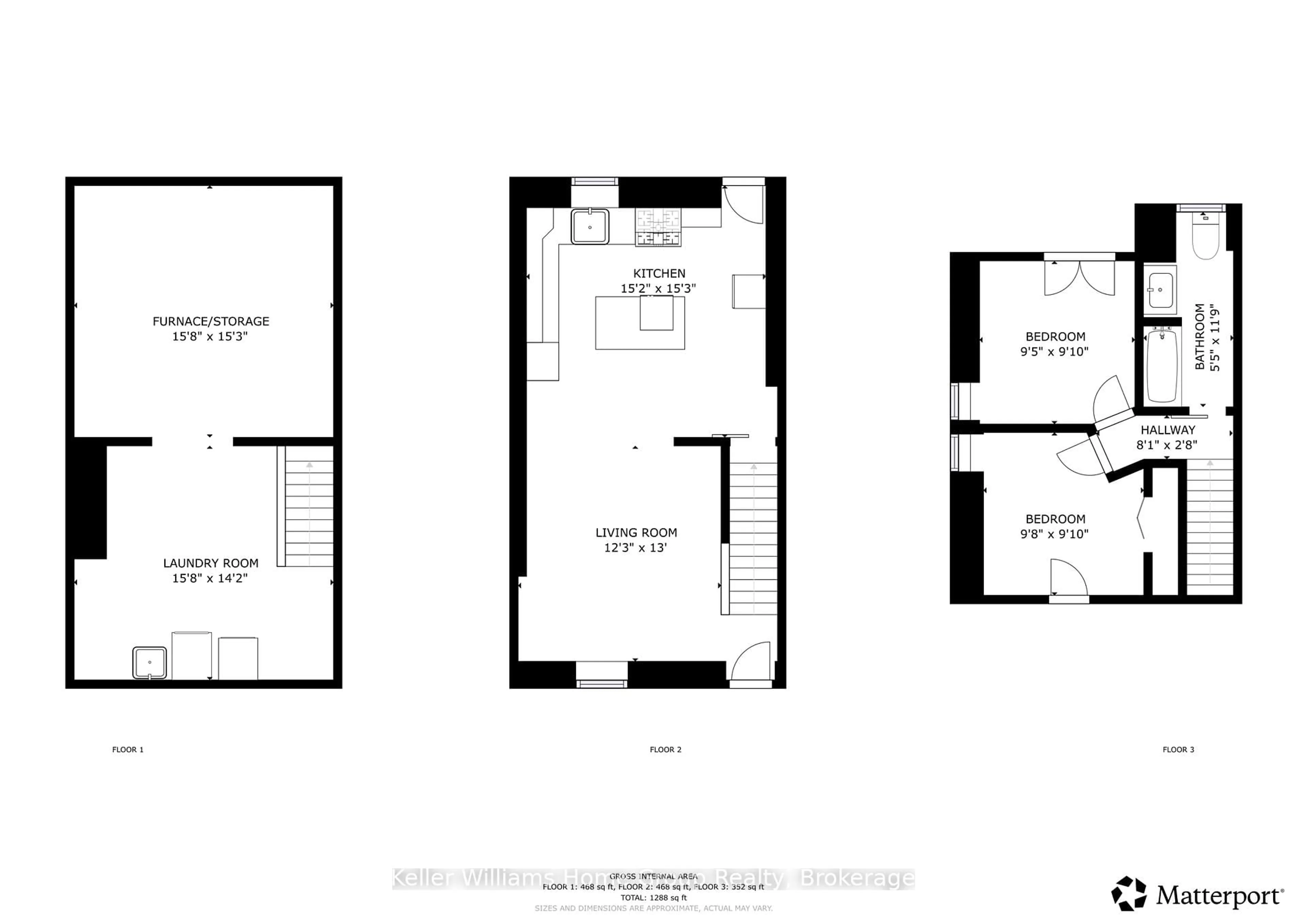 Floor plan for 61 Essex St, Guelph Ontario N1H 3K9