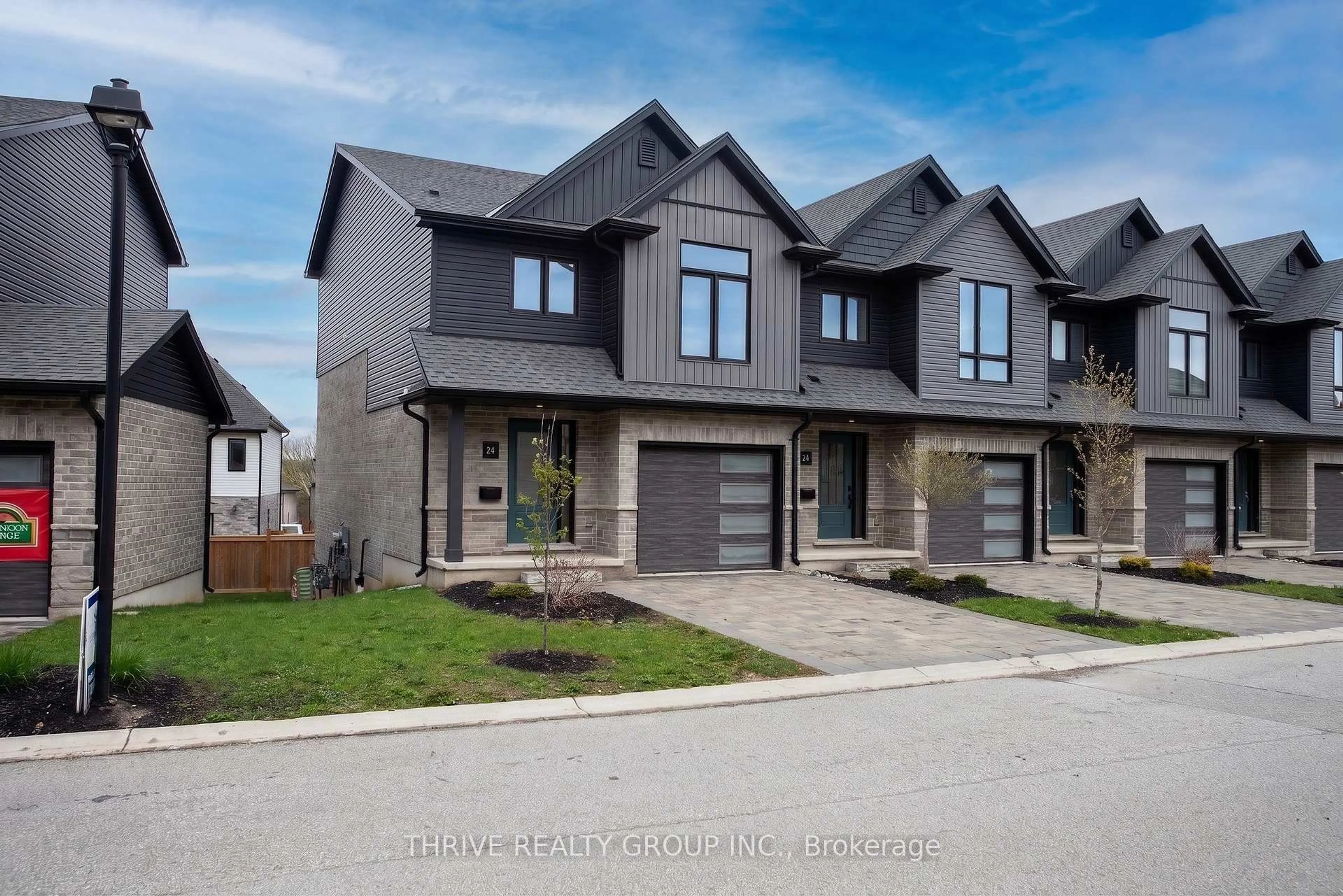 Home with brick exterior material, street for 2261 Linkway Blvd #24, London South Ontario N6K 0L4