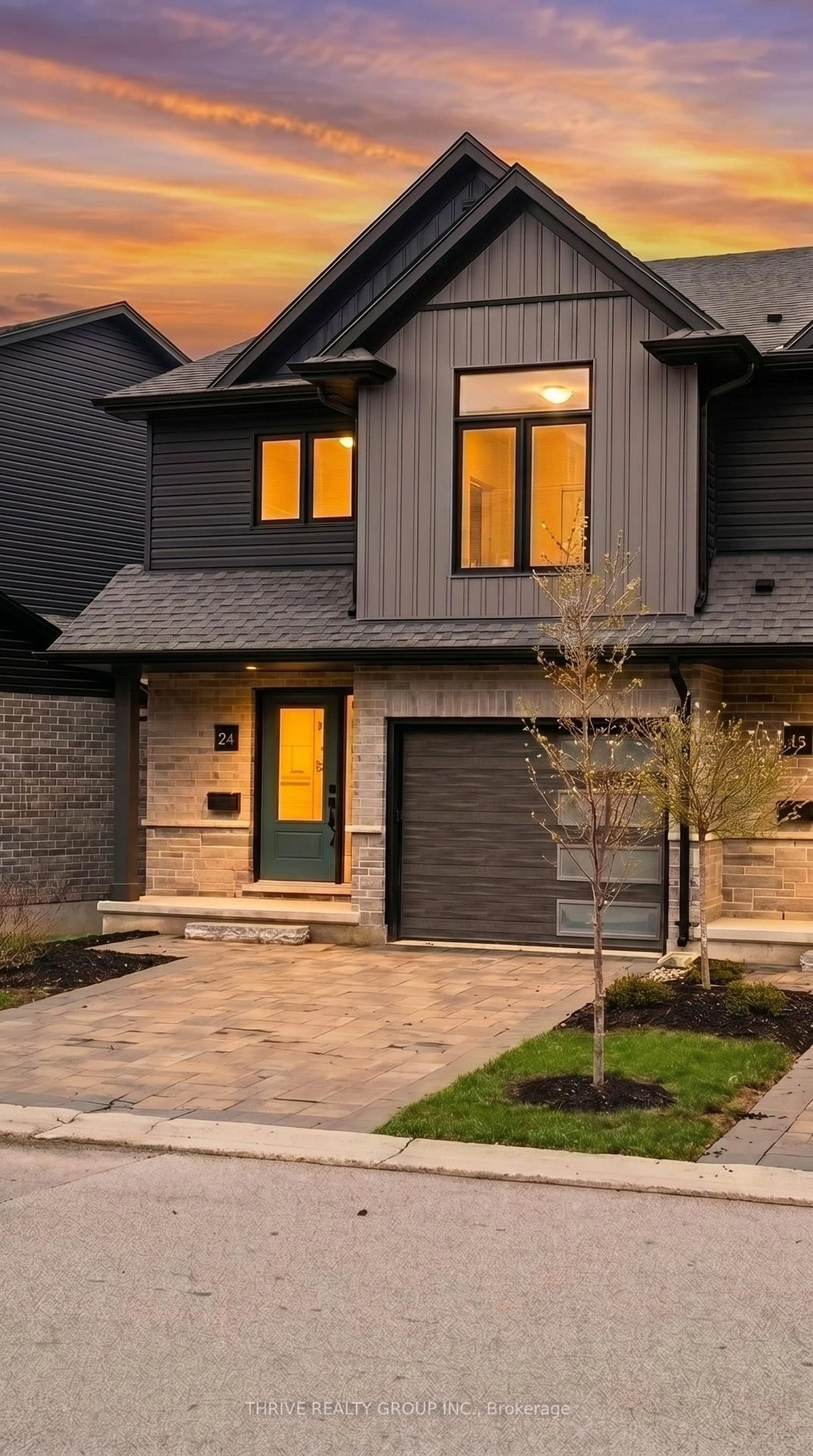 Home with brick exterior material, street for 2261 Linkway Blvd #24, London South Ontario N6K 0L4