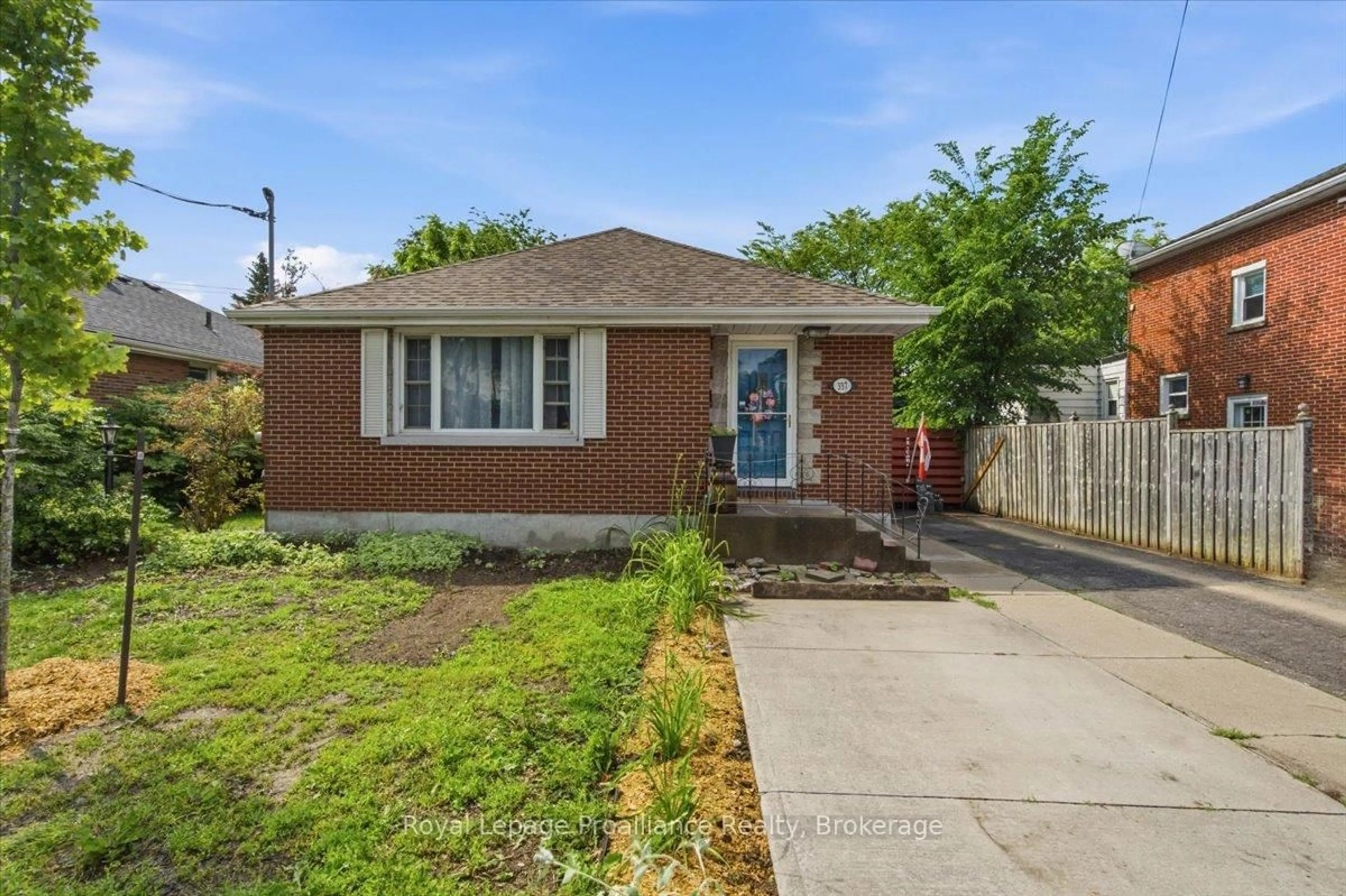 Home with brick exterior material, street for 337 Bridge St, Belleville Ontario K8N 1P5