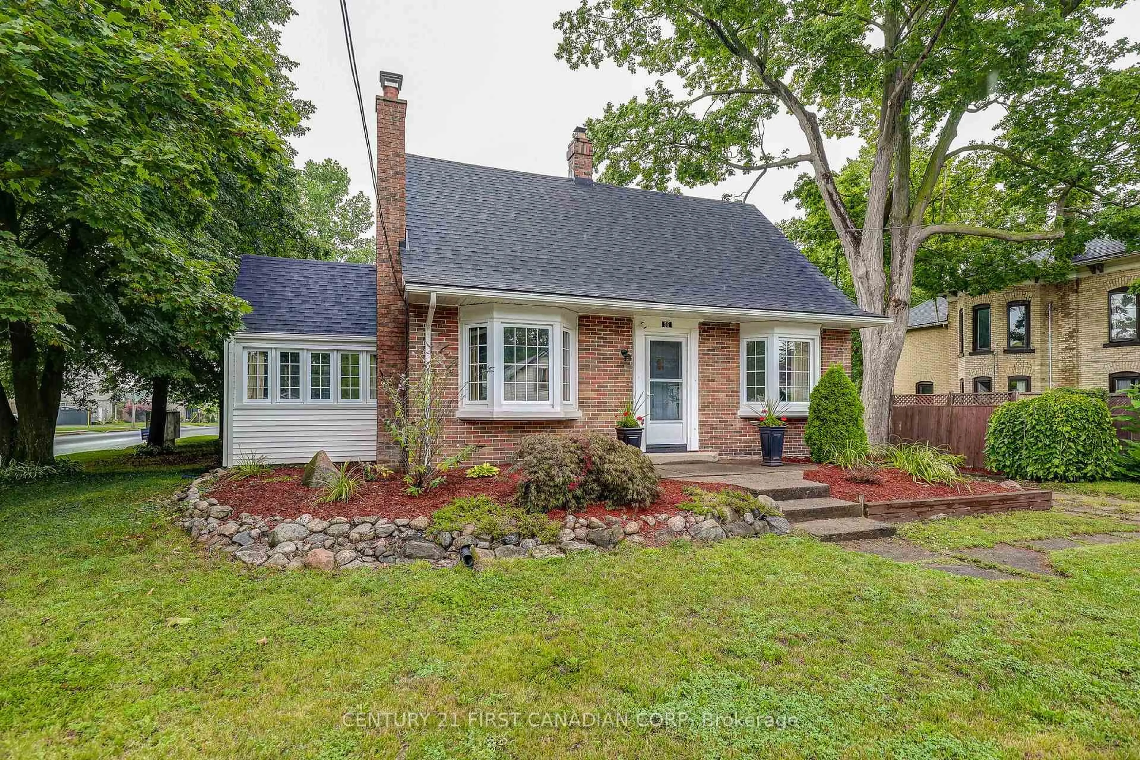 Home with brick exterior material, street for 59 South St, Aylmer Ontario N5H 1R3