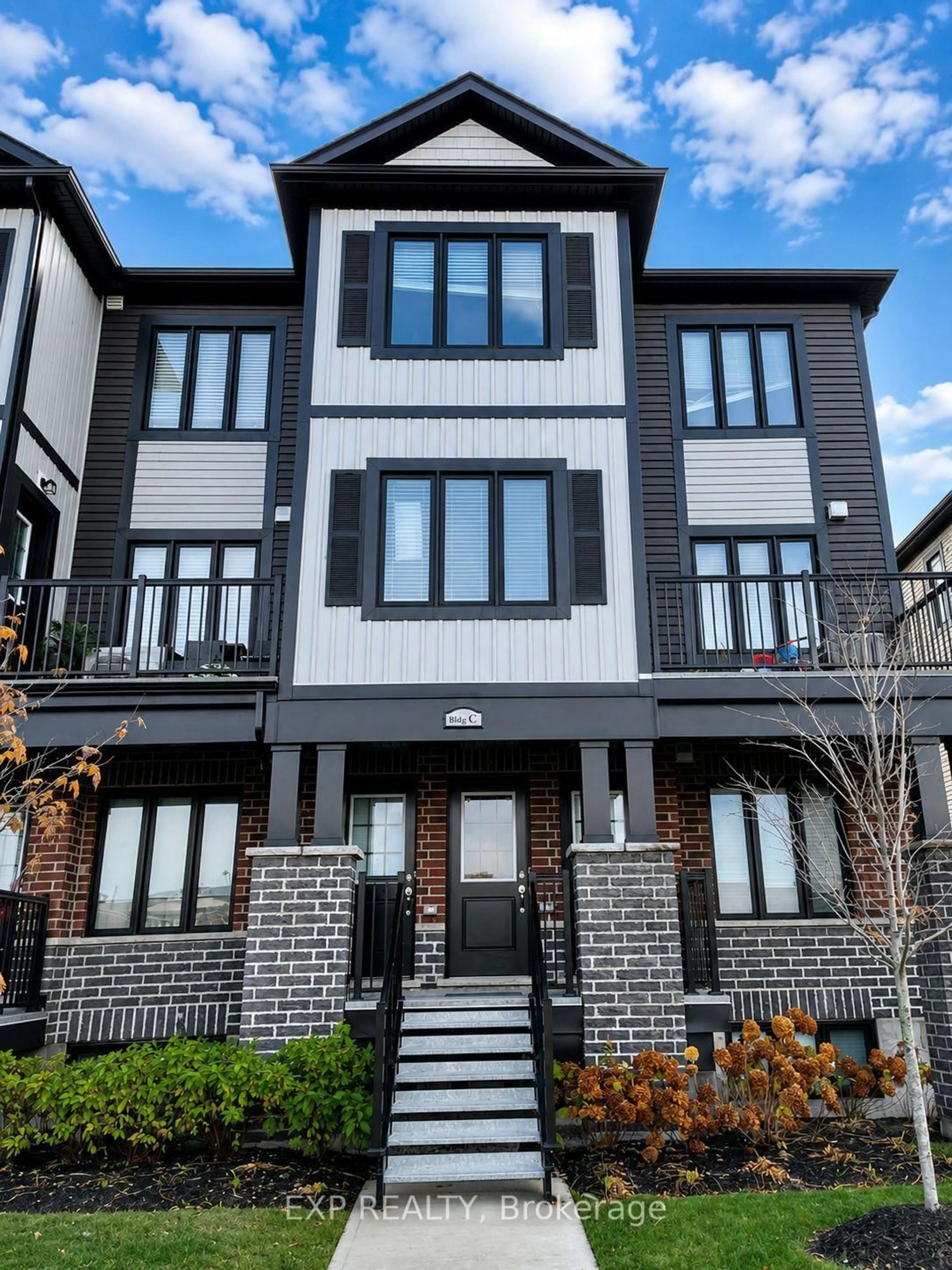 Home with brick exterior material, street for 160 ROCHEFORT St #C14, Kitchener Ontario N2R 0P5