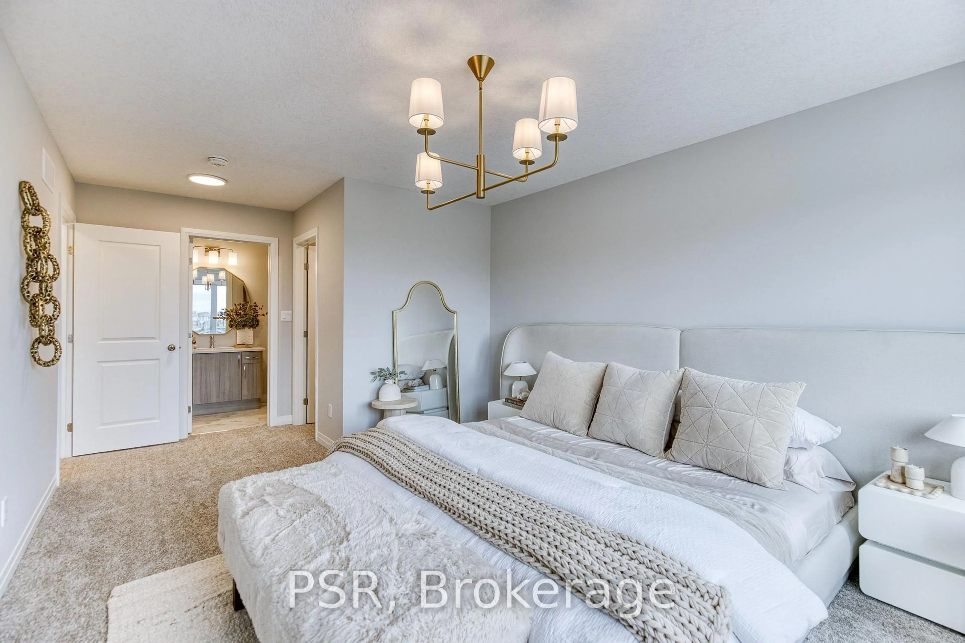 Bedroom with bed, unknown for 200 Rivergreen Cres, Waterloo Ontario N1S 0G1