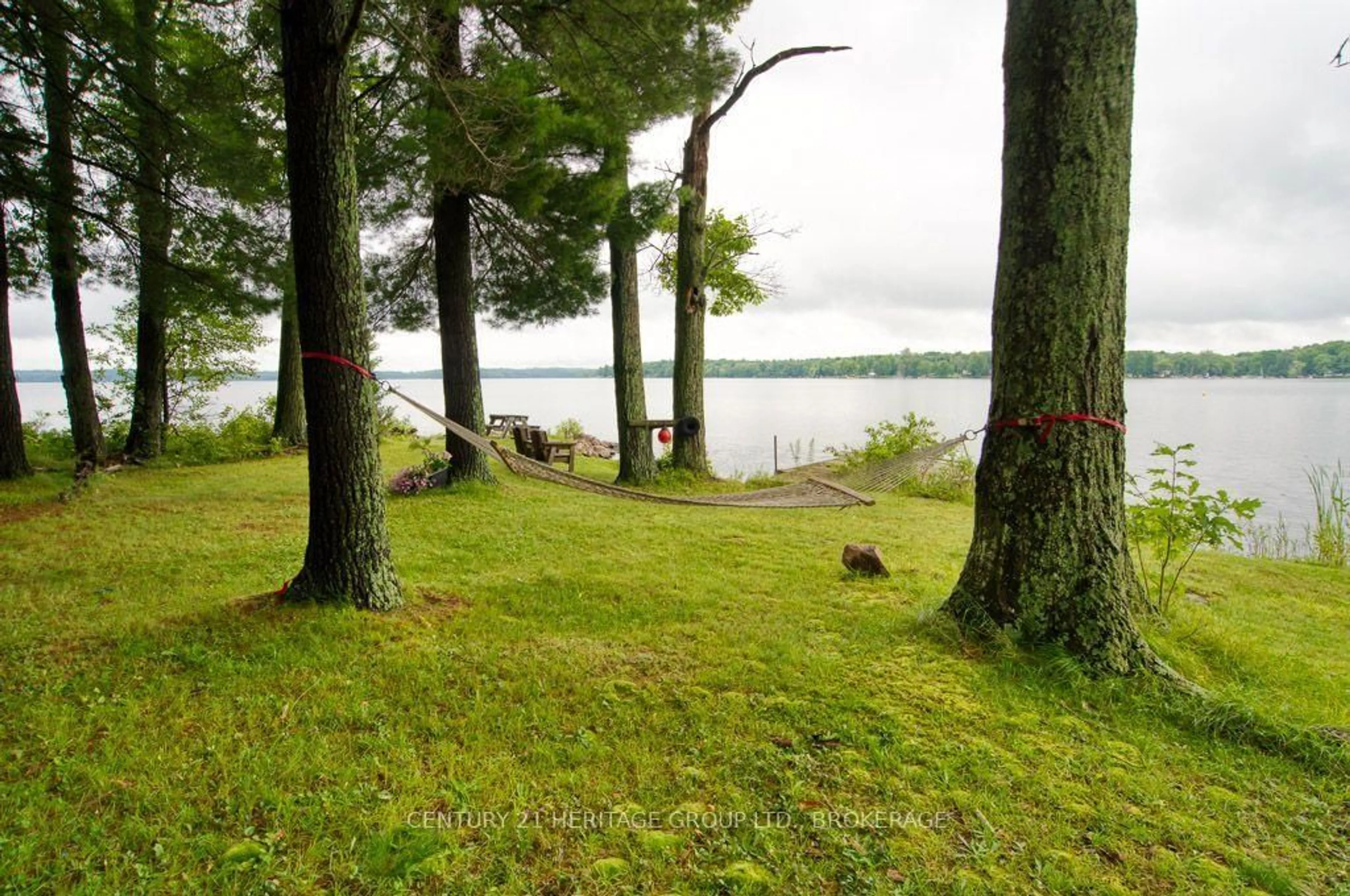 Patio, water/lake/river/ocean view for 148B Oak Shores Lane, Tichborne Ontario K0H 2V0