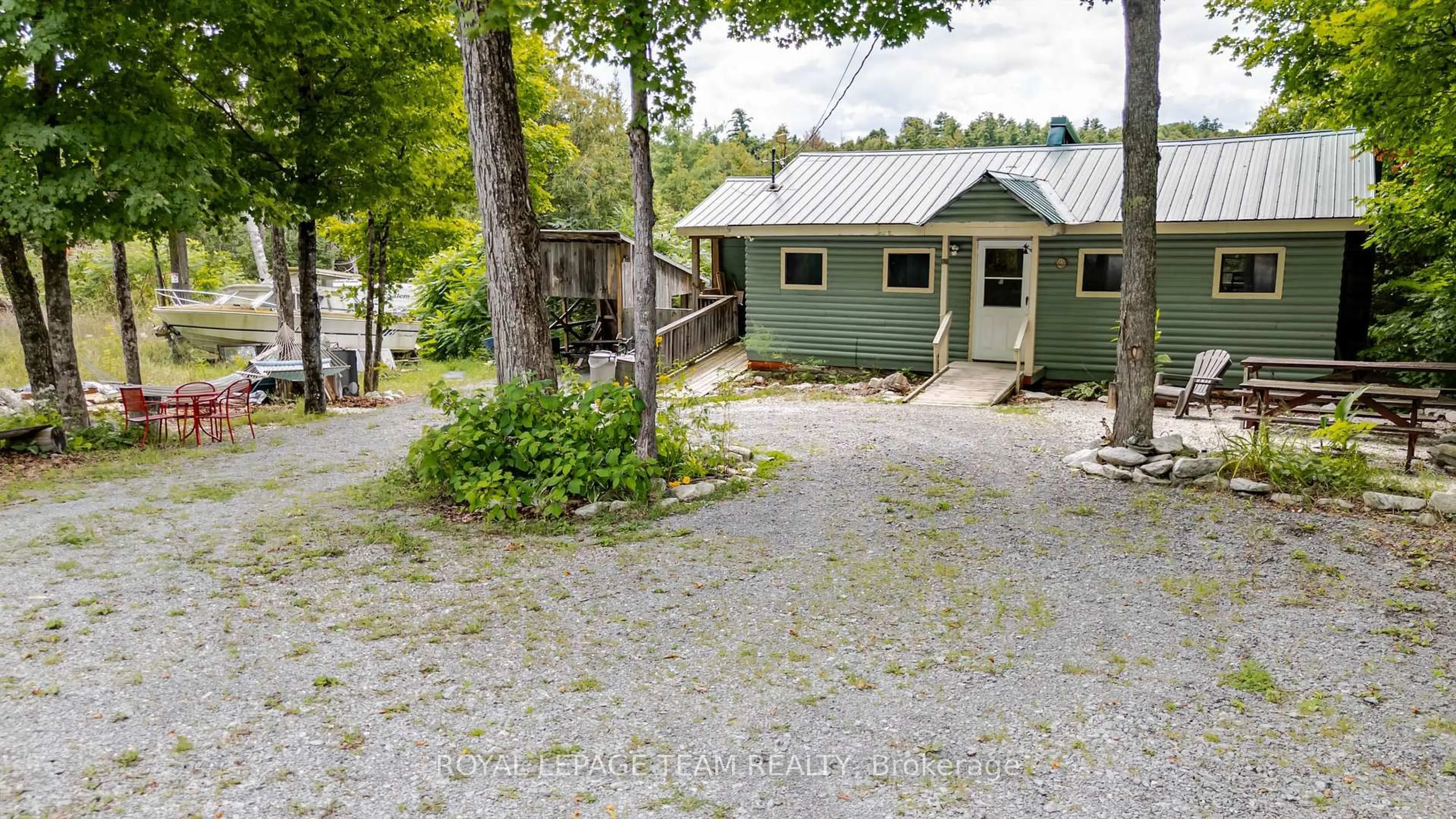 A pic from outside/outdoor area/front of a property/back of a property/a pic from drone, street for 817 7th Concession, Lanark Ontario K0G 1K0