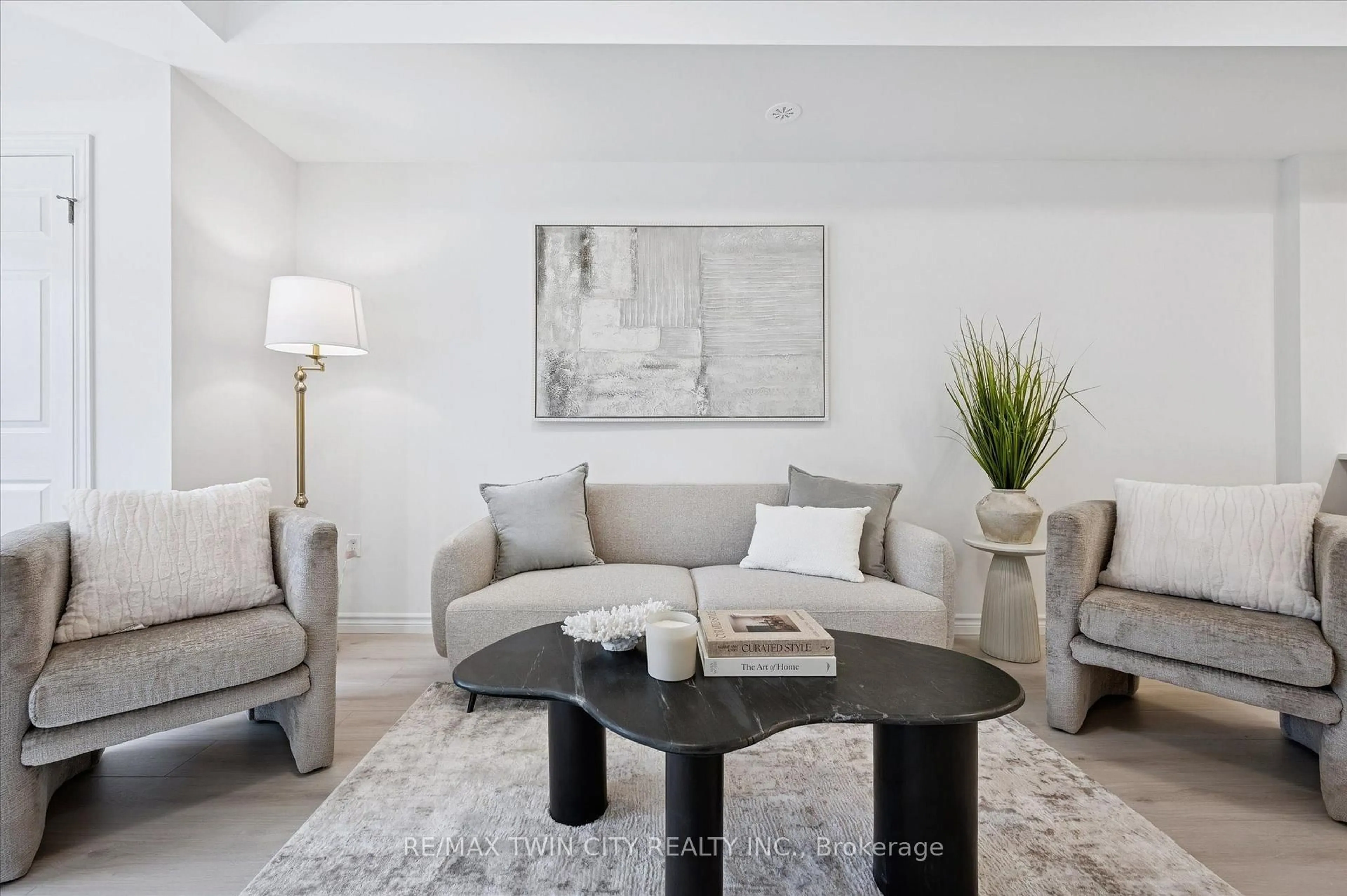 Living room with furniture, unknown for 73 Lomond Lane, Kitchener Ontario N2R 0T6