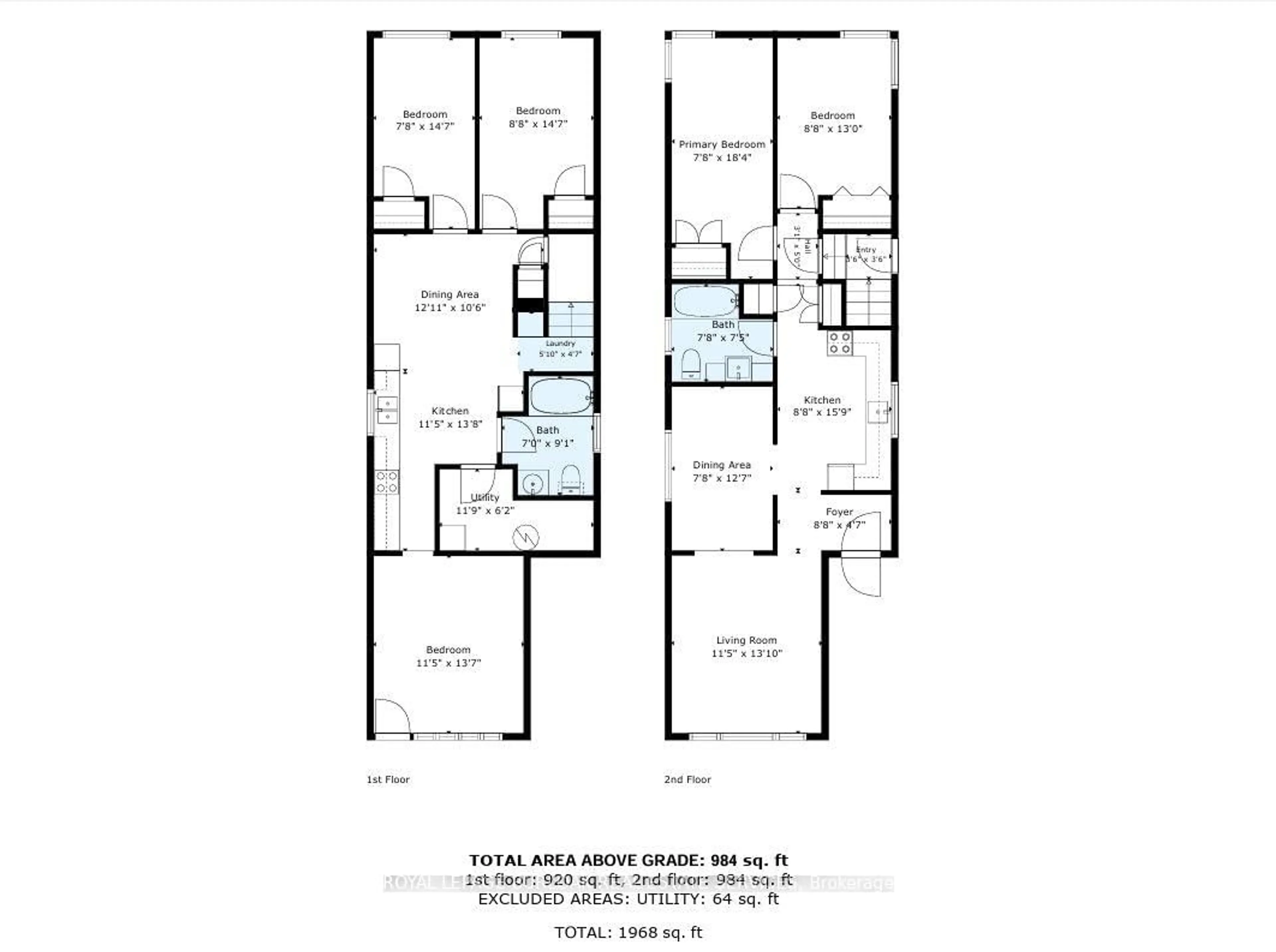 Floor plan for 307 Dunsmure Rd, Hamilton Ontario L8L 1X1