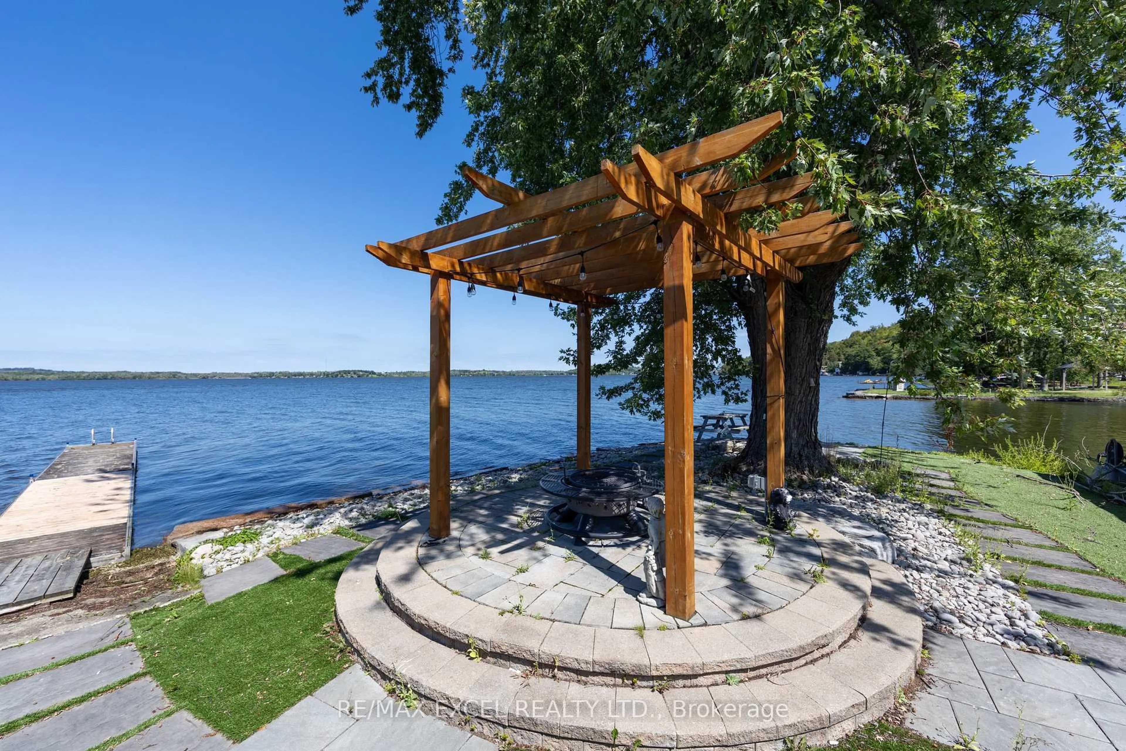 Patio, water/lake/river/ocean view for 84 Parker Dr, Roseneath, Alnwick/Haldimand Ontario K0K 2X0