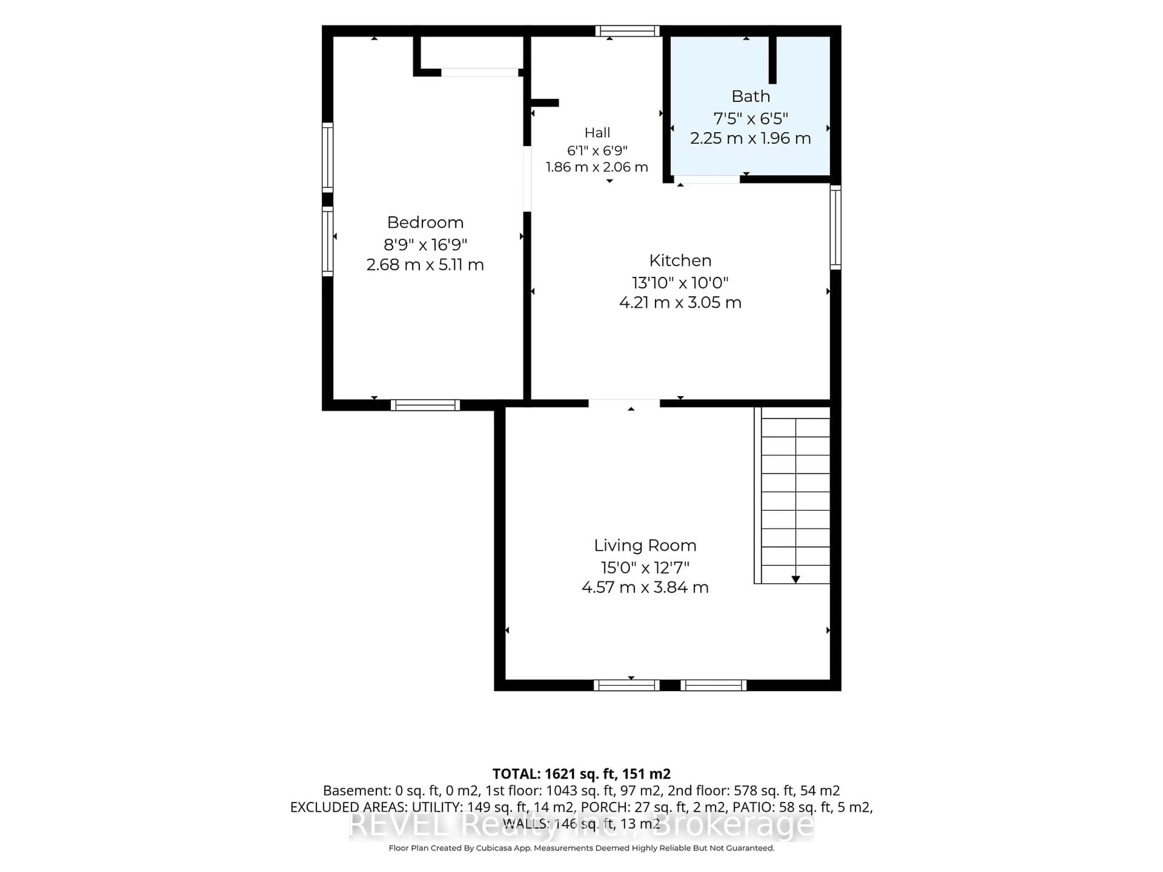 Floor plan for 92 Saint Arnaud St, Port Colborne Ontario L3K 1M1