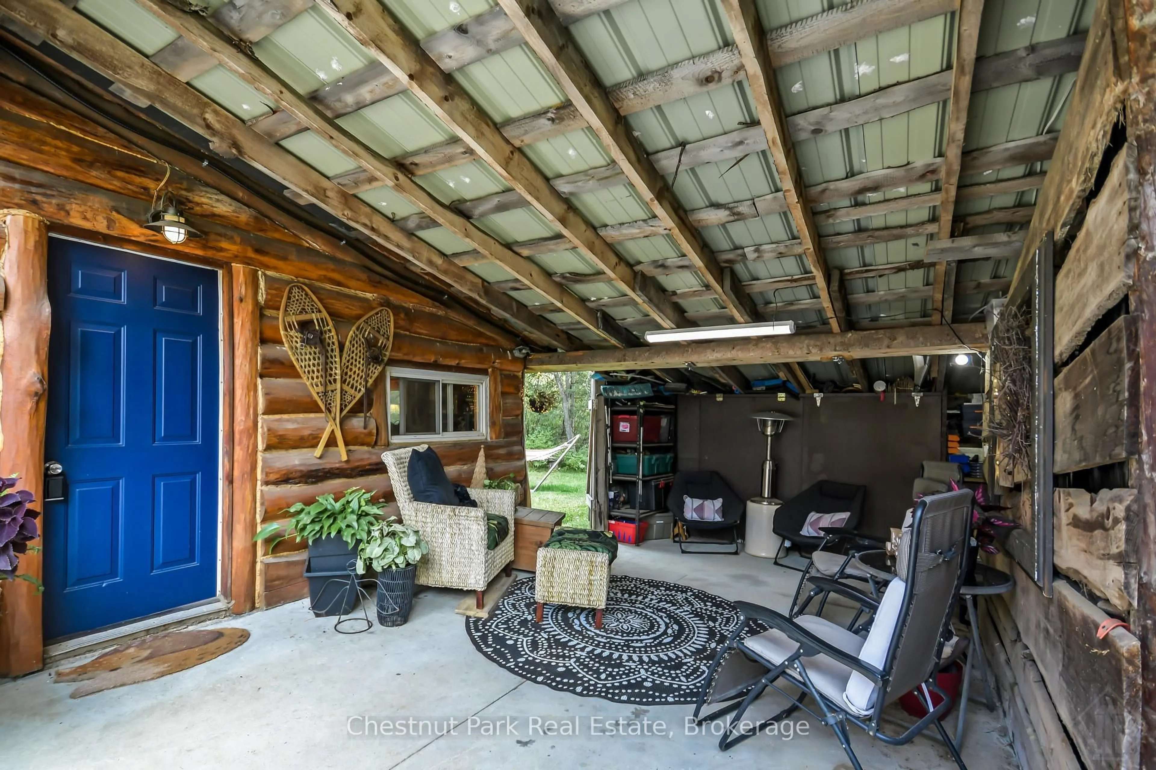 Patio, water/lake/river/ocean view for 336 Rain Lake Rd, Kearney Ontario P0A 1M0