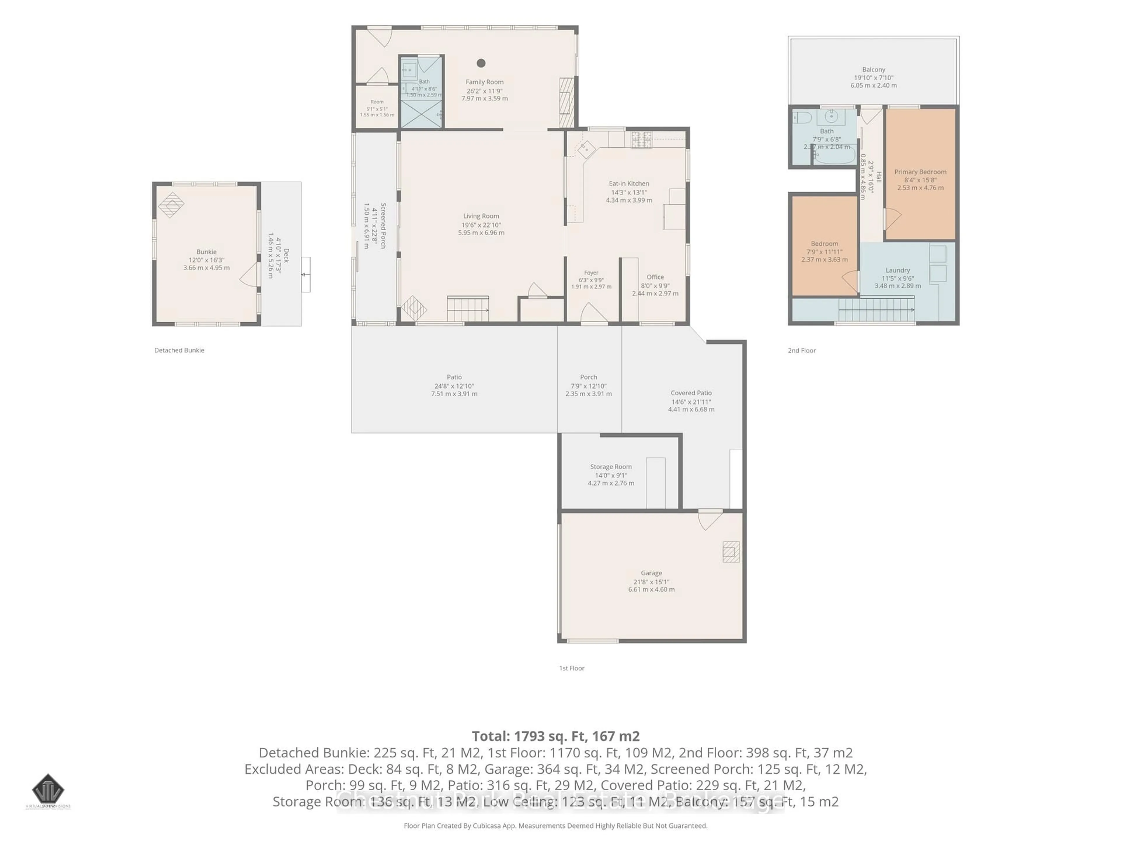 Floor plan for 336 Rain Lake Rd, Kearney Ontario P0A 1M0