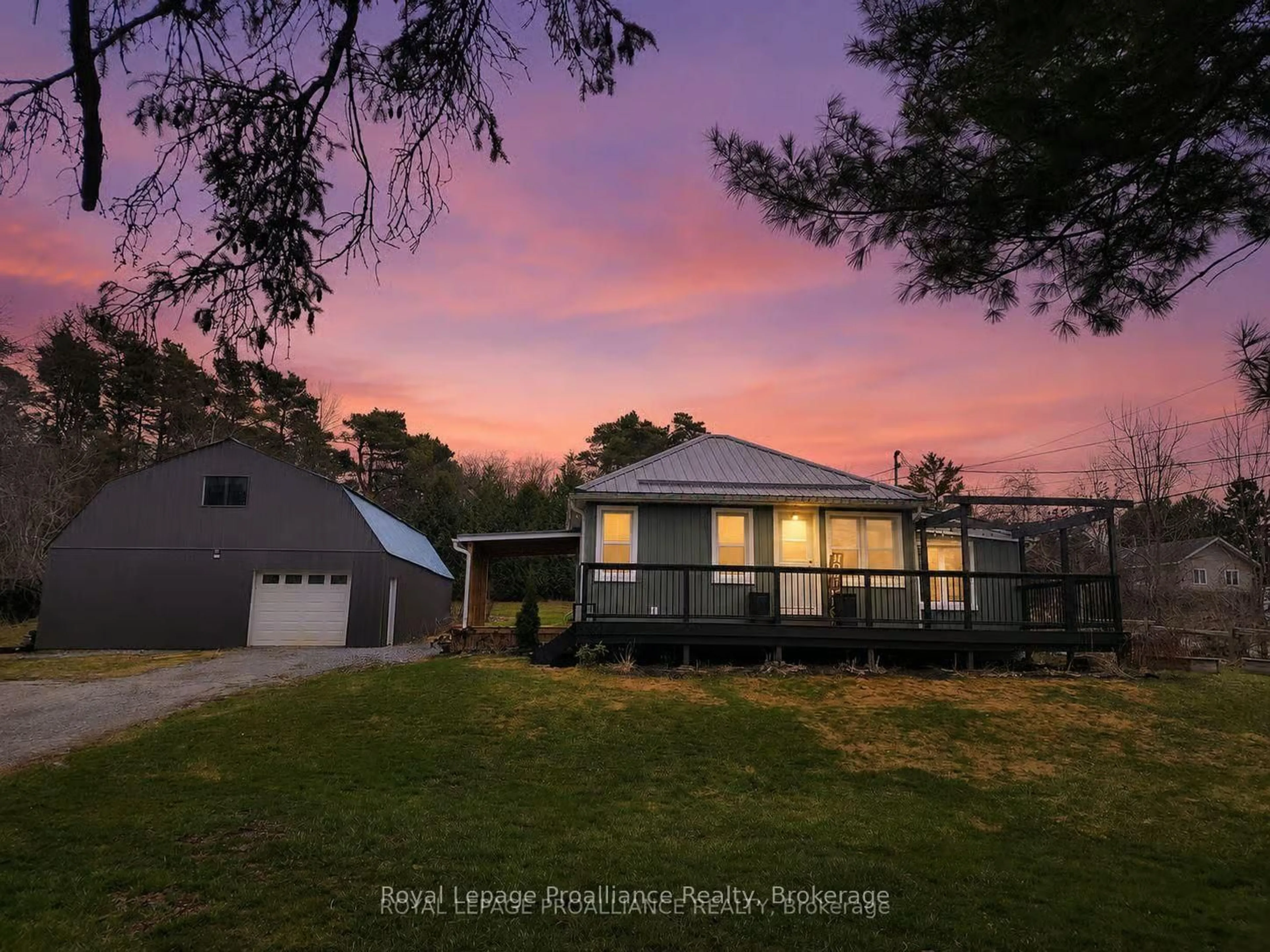 A pic from outside/outdoor area/front of a property/back of a property/a pic from drone, unknown for 2307 County Rd 3, Prince Edward County Ontario K0K 1L0