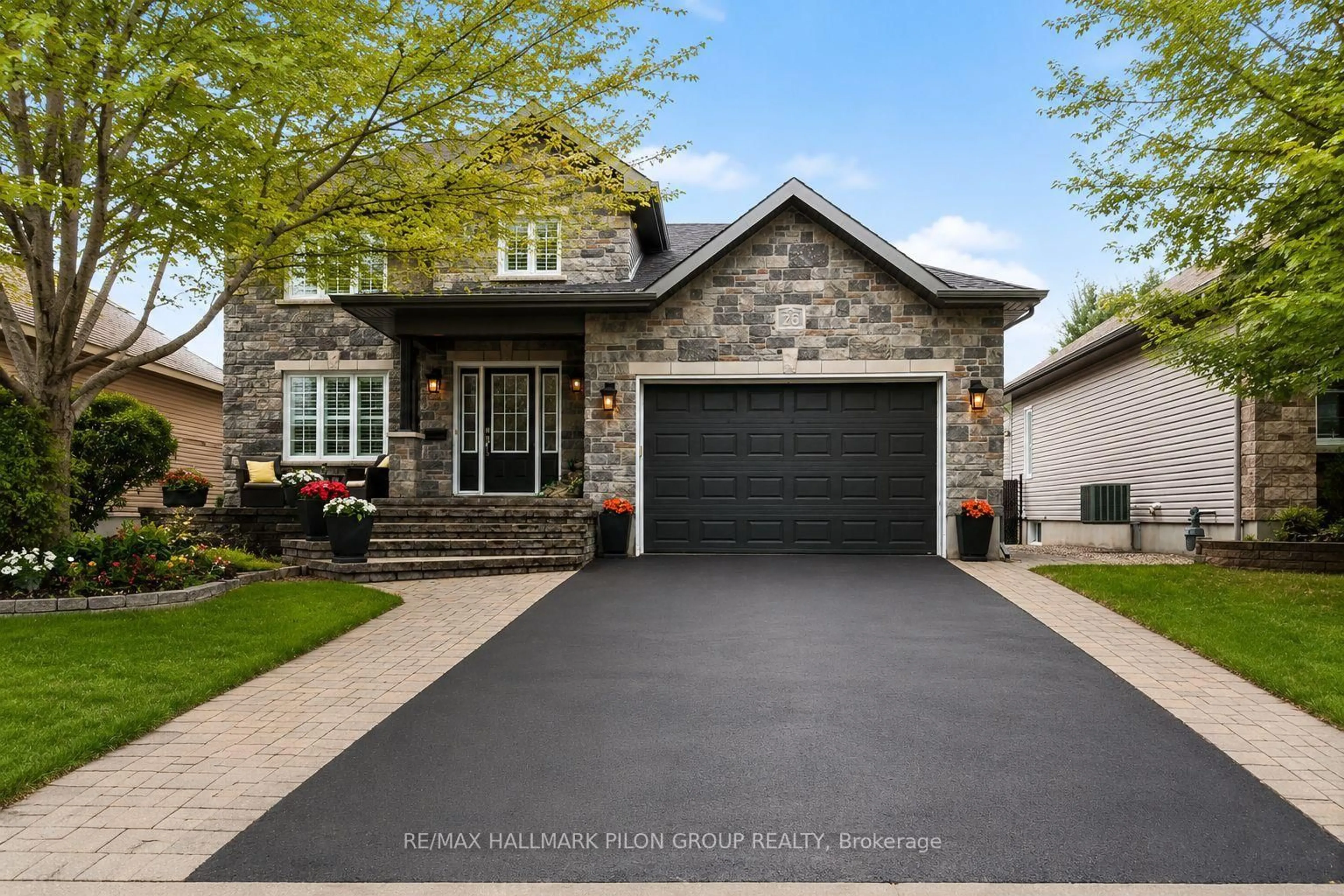 Home with vinyl exterior material, street for 26 Honore Cres, The Nation Ontario K0A 2M0