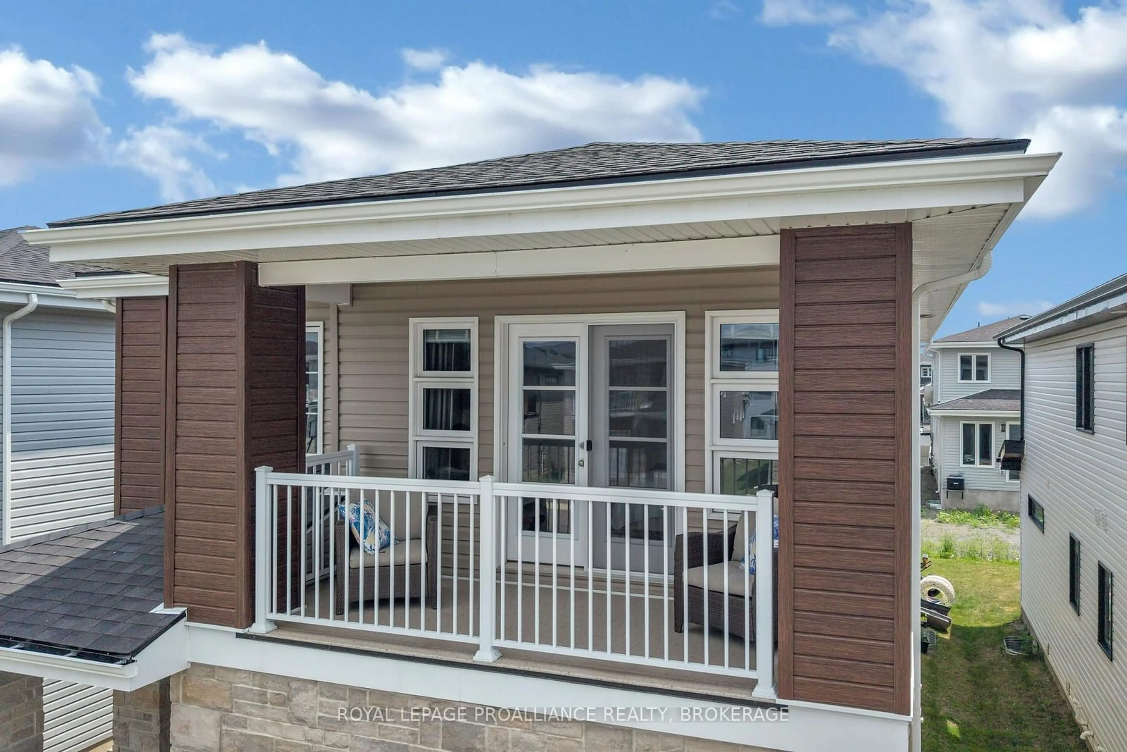 Home with vinyl exterior material, street for 24 Walden Pond Dr, Loyalist Ontario K7N 0E8