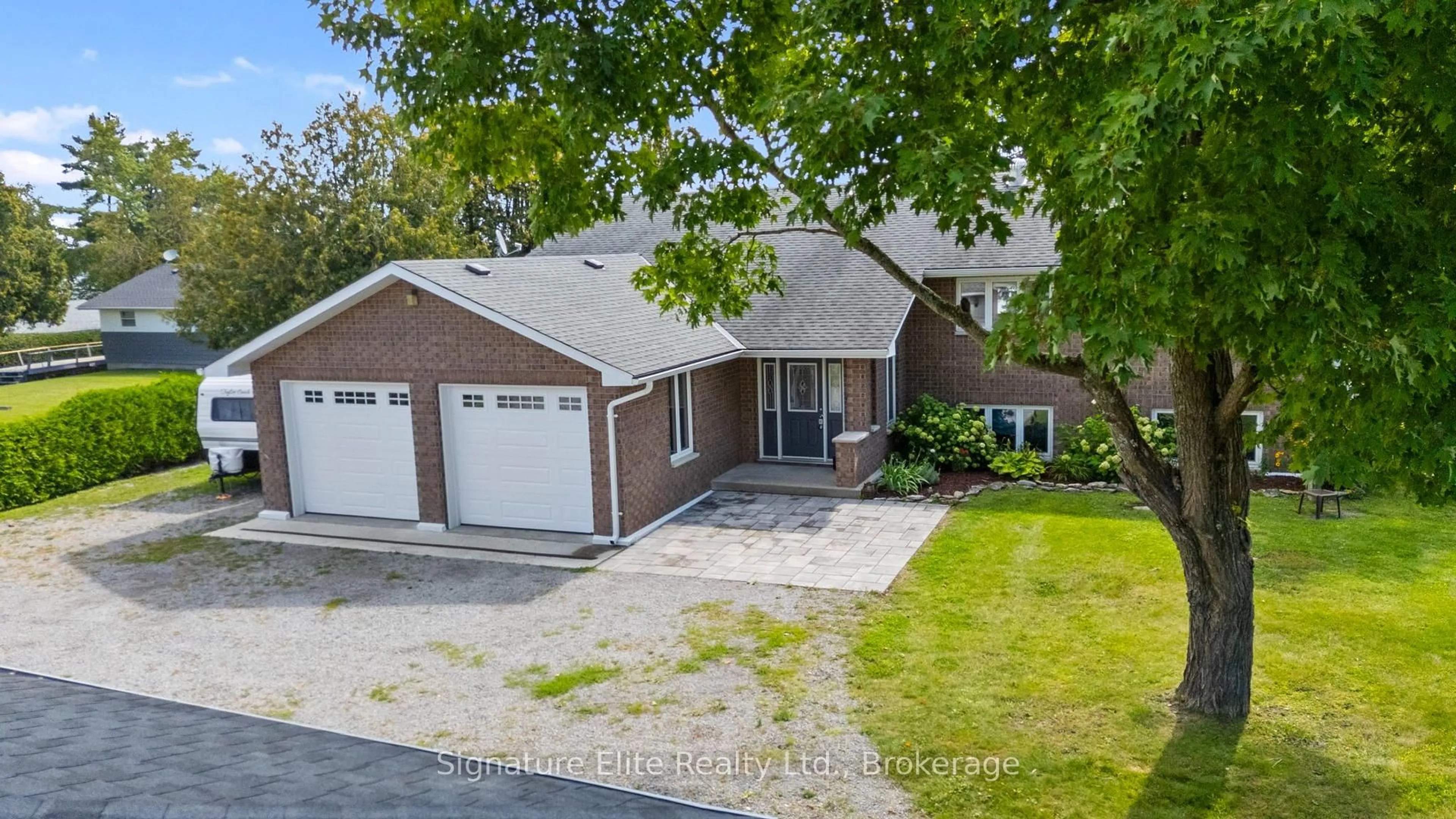 A pic from outside/outdoor area/front of a property/back of a property/a pic from drone, street for 750 Balsam Lake Dr, Kawartha Lakes Ontario K0M 2B0