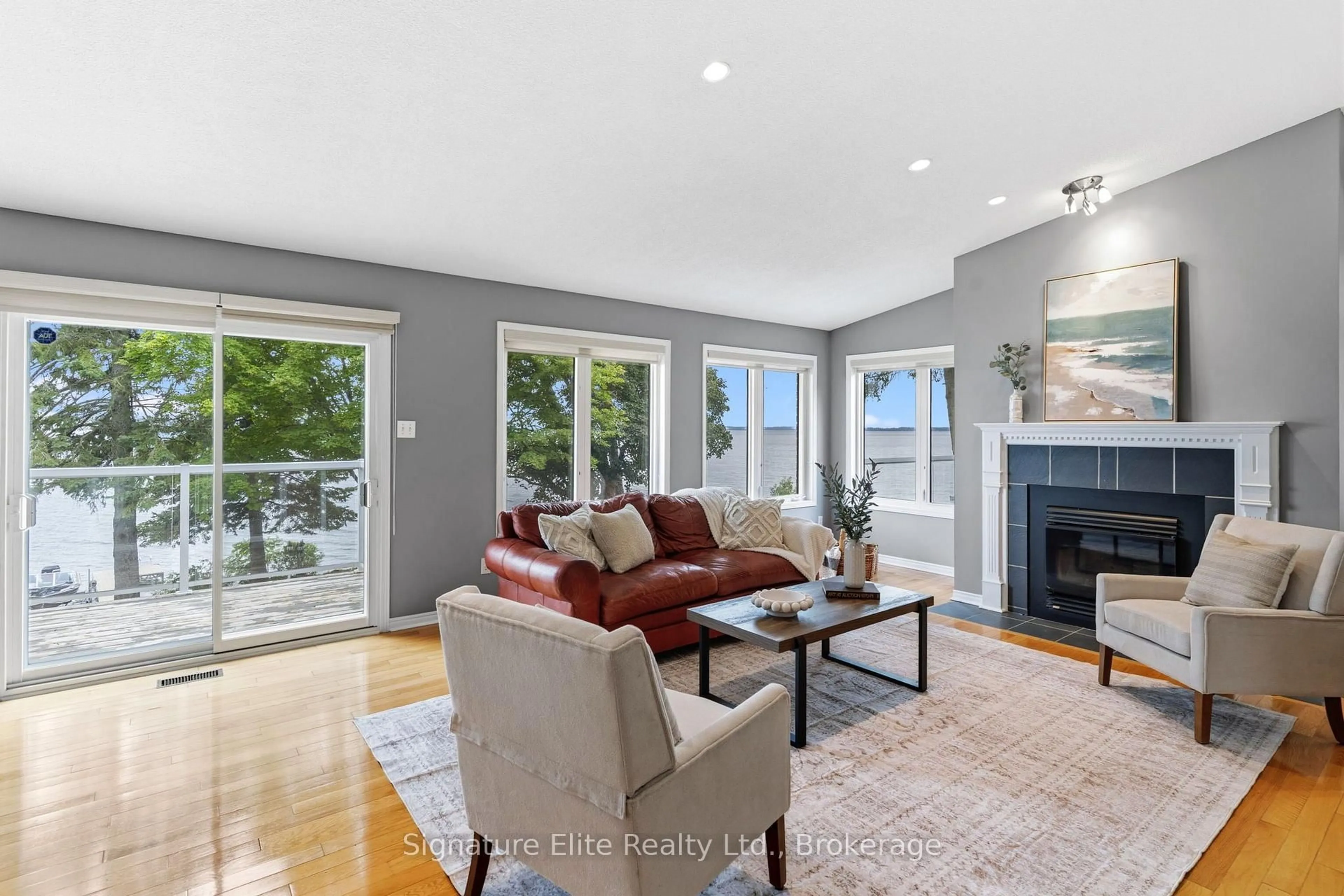 Living room with furniture, unknown for 750 Balsam Lake Dr, Kawartha Lakes Ontario K0M 2B0