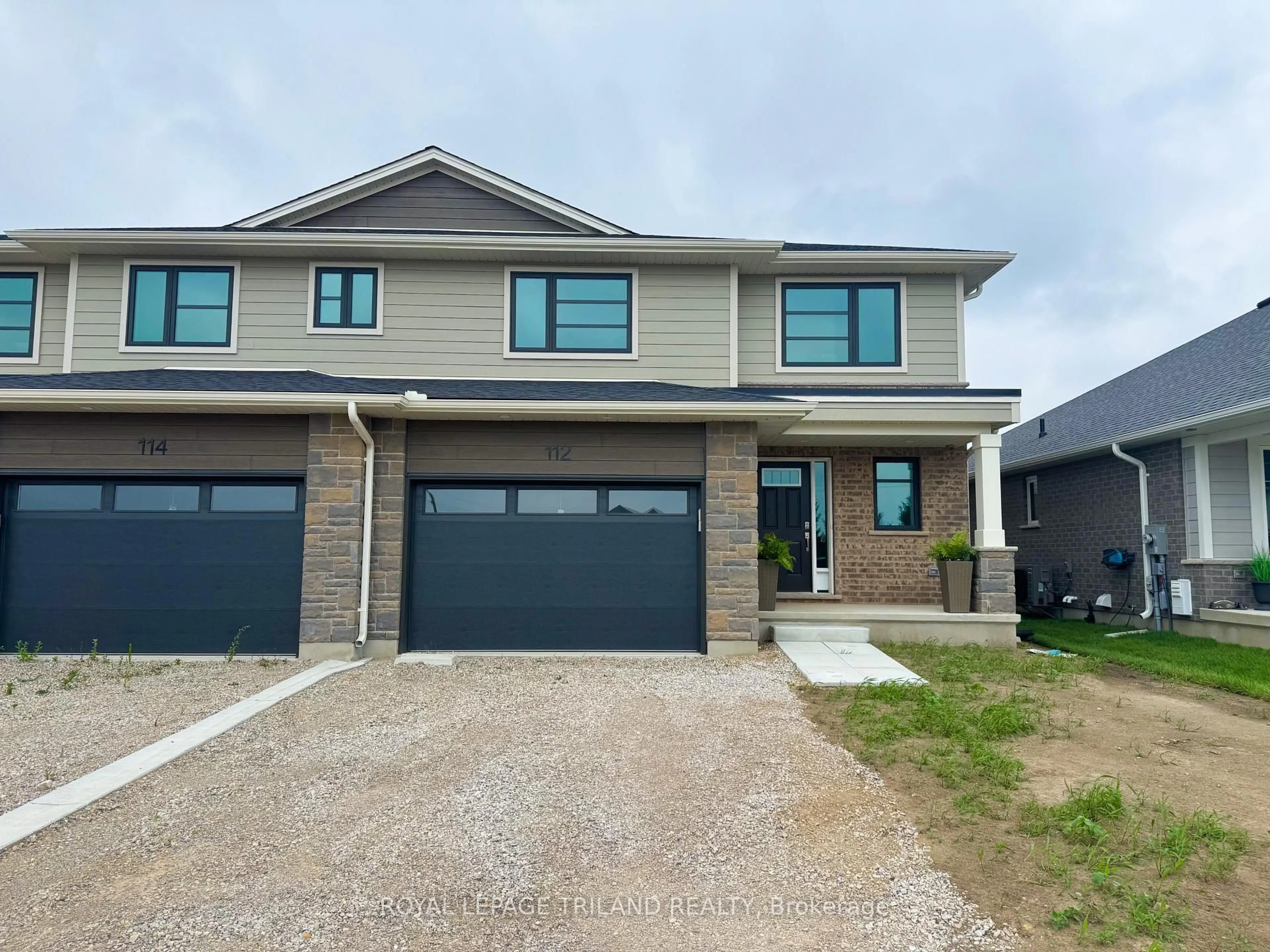 Home with brick exterior material, street for 112 Styles Dr, St. Thomas Ontario N5R 0N8