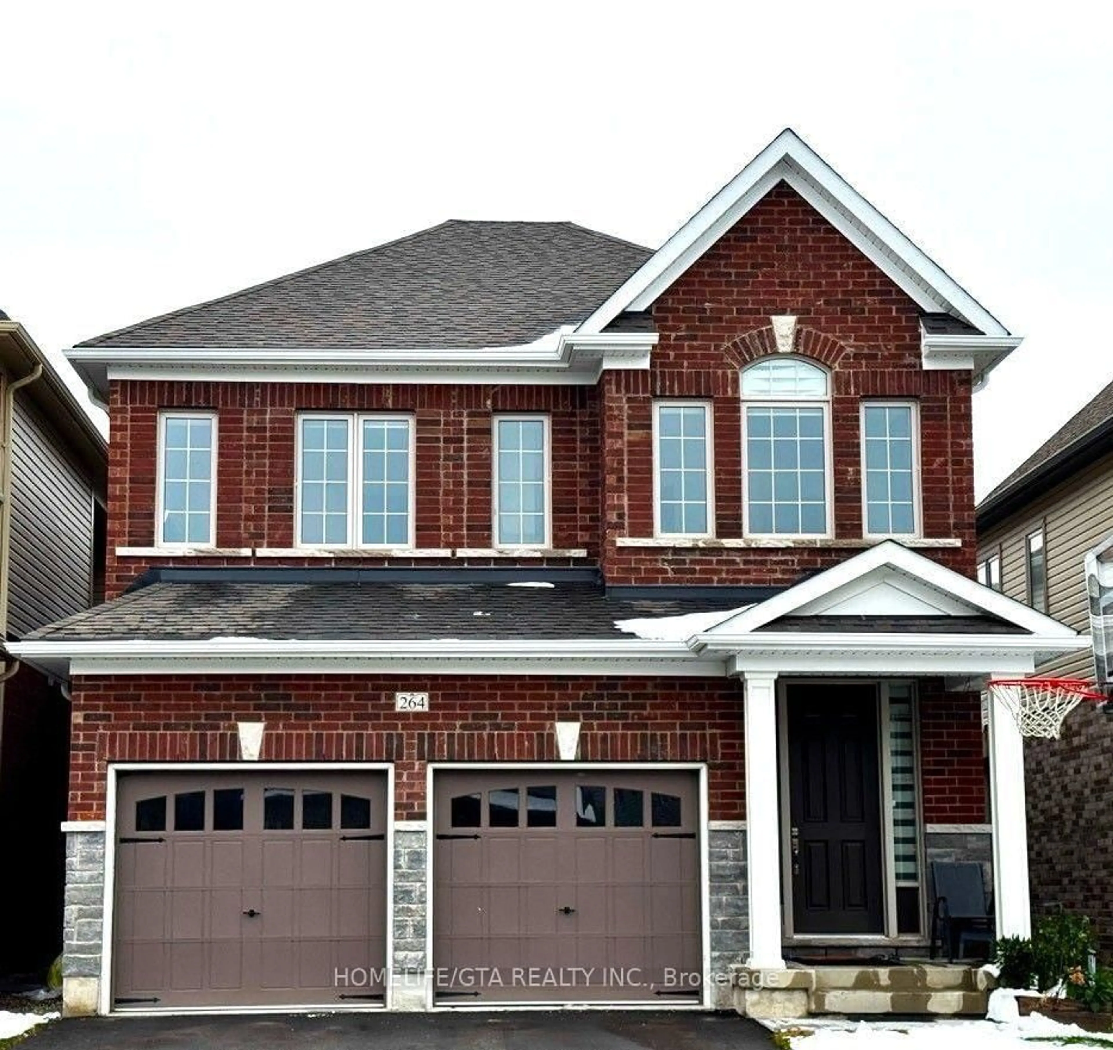 Home with brick exterior material, street for 264 Broadacre Dr, Kitchener Ontario N2R 0S6