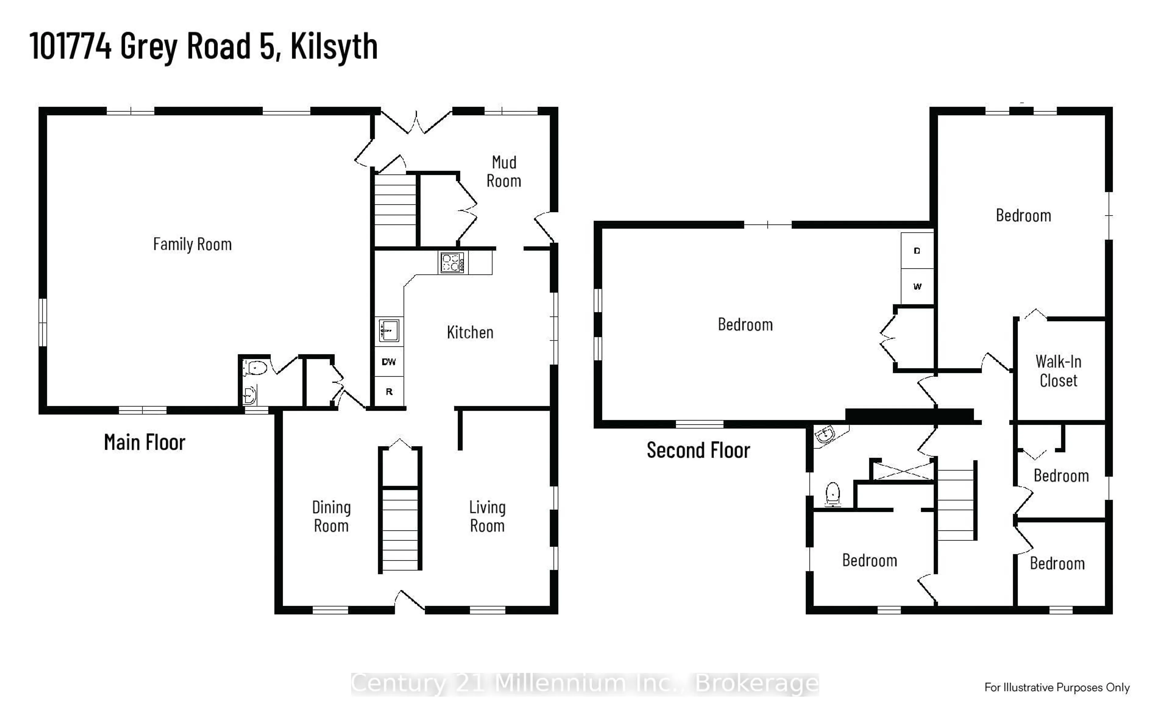 Floor plan for 101774 Grey 5 Rd, Georgian Bluffs Ontario N4K 5N5