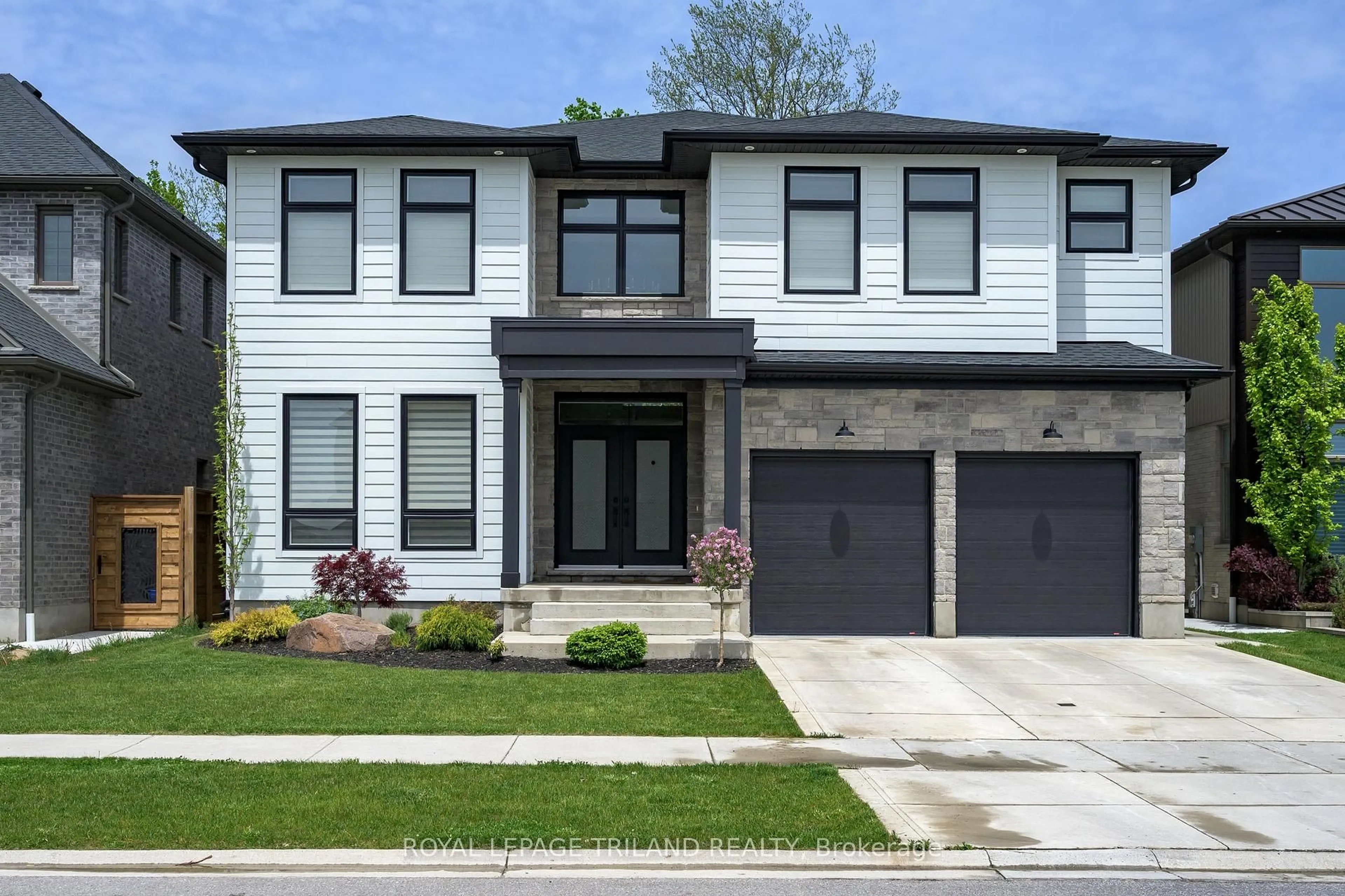 Home with brick exterior material, street for 2244 Red Thorne Ave, London South Ontario N6P 0E8