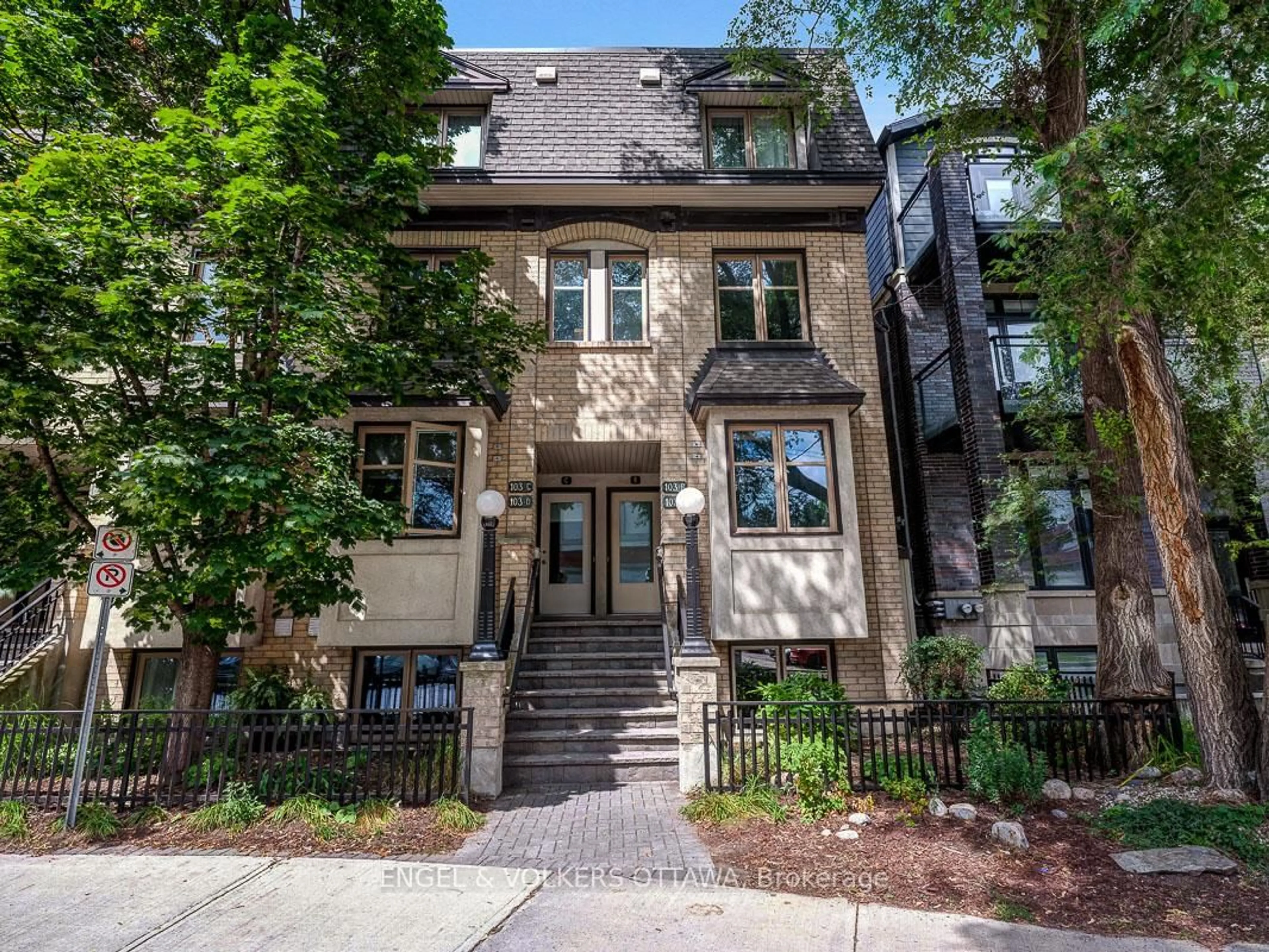 Home with brick exterior material, street for 103 Third Ave #A, Ottawa Ontario K1S 2J7