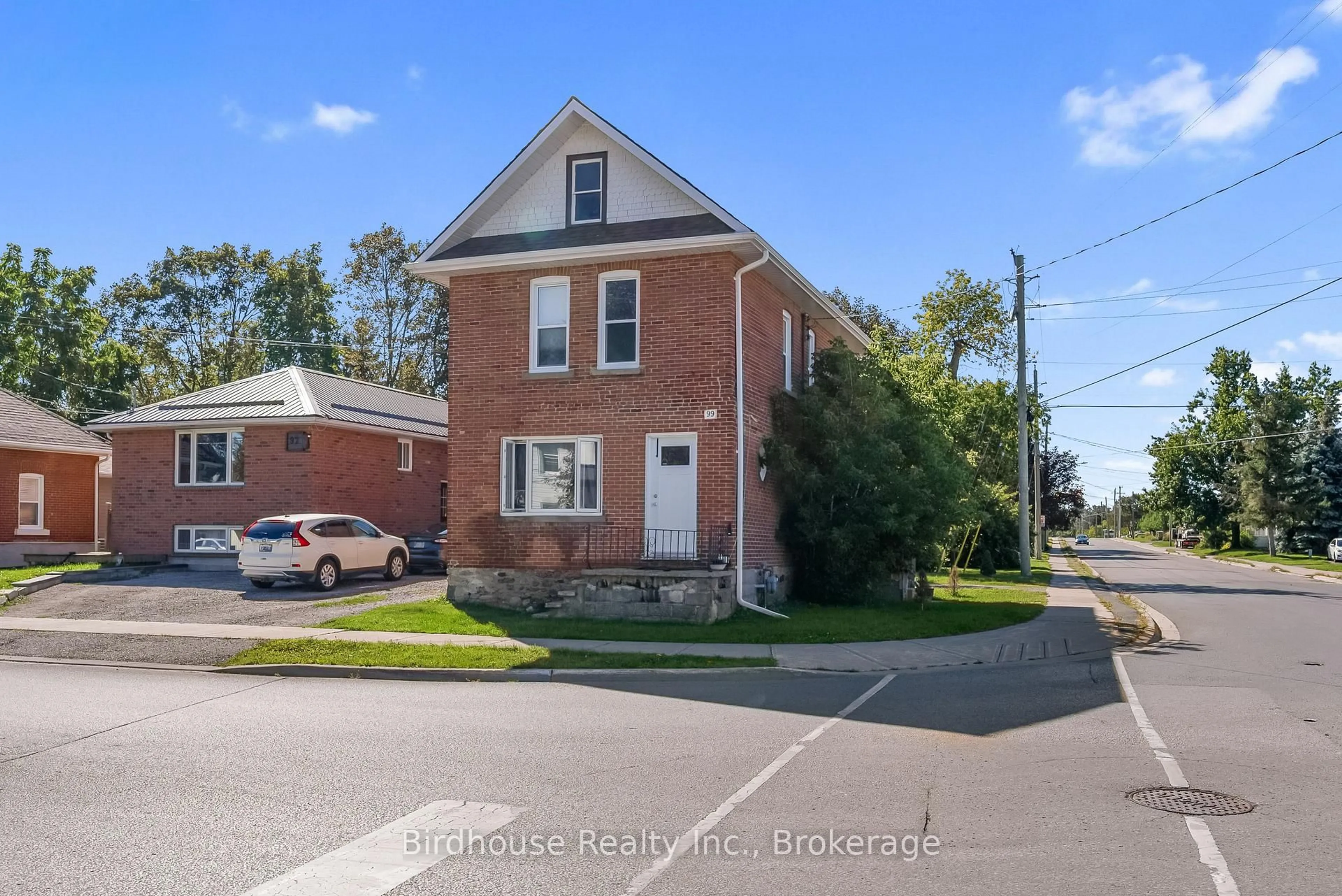 Home with brick exterior material, street for 99 Durham St, Kawartha Lakes Ontario K9V 2P8