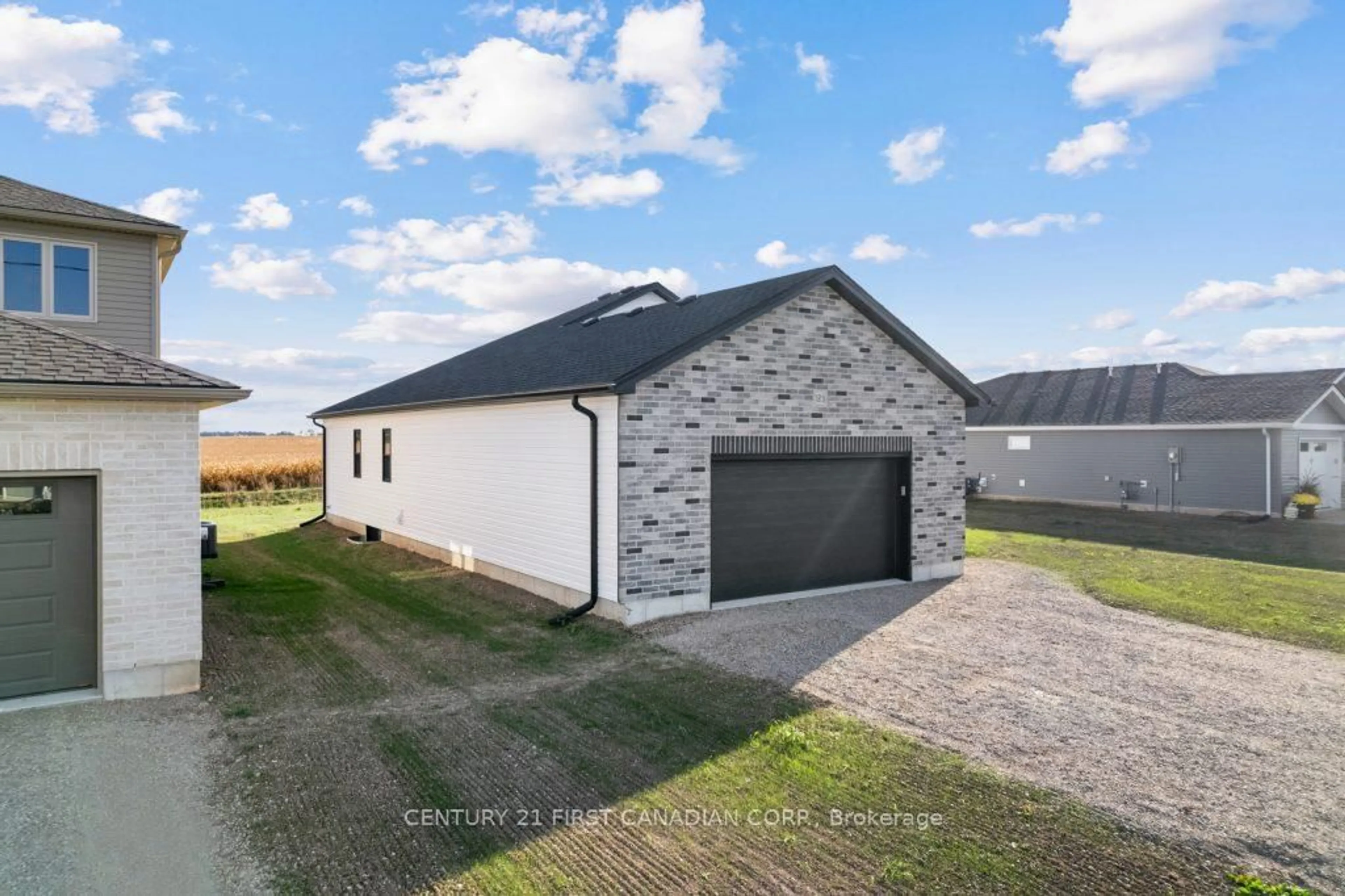 A pic from outside/outdoor area/front of a property/back of a property/a pic from drone, unknown for 95 Victoria Ave, South Huron Ontario N0M 1M0