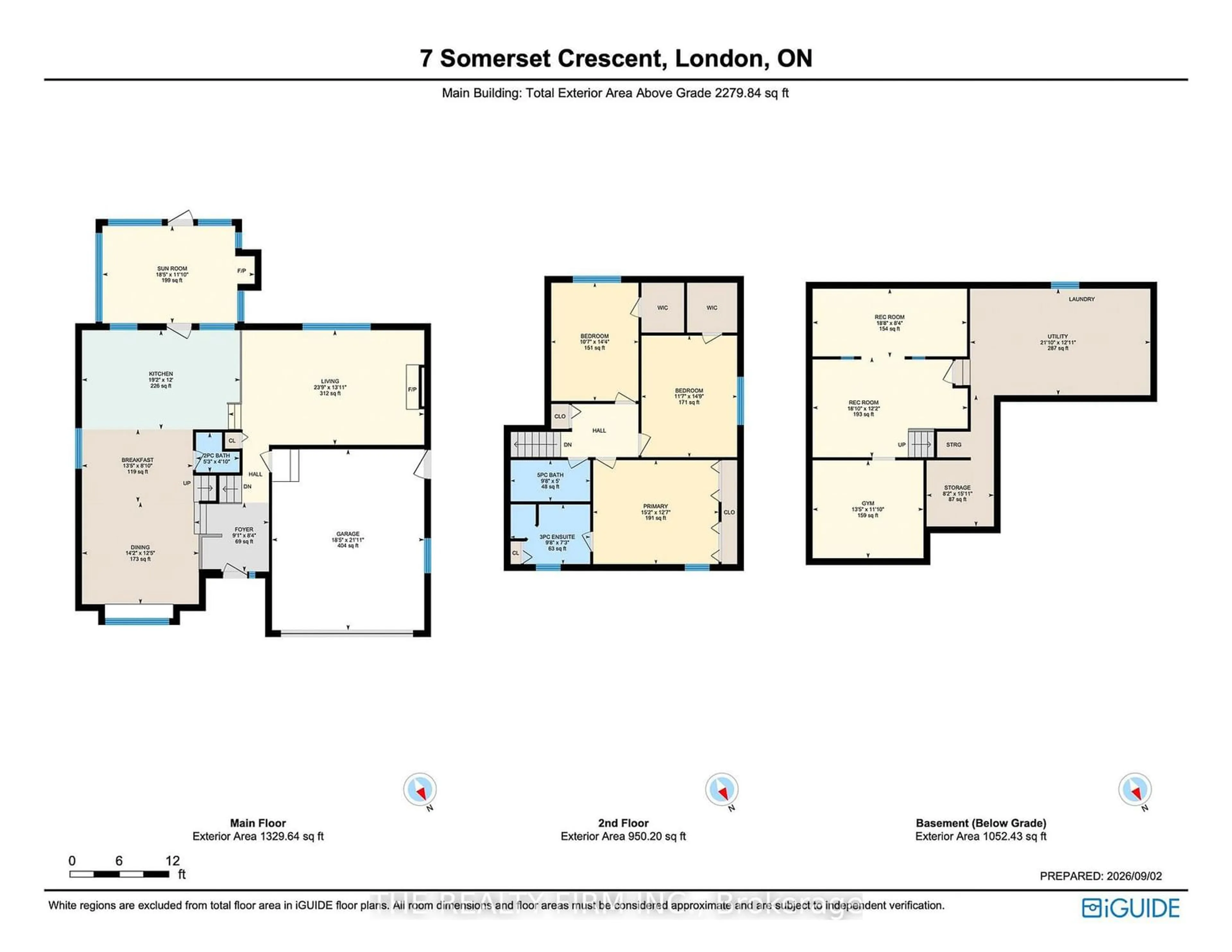 Floor plan for 7 Somerset Cres, London South Ontario N6K 3L6