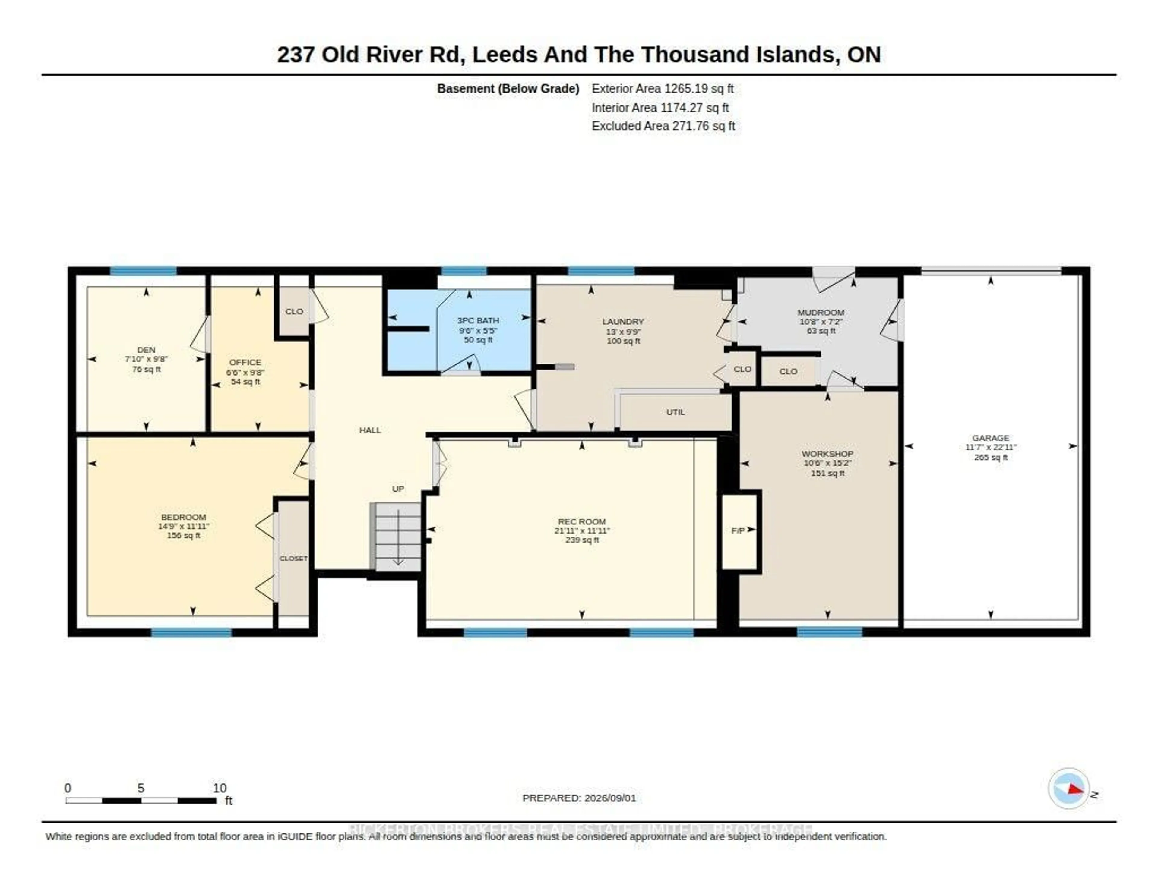 Floor plan for 237 Old River Rd, Leeds and the Thousand Islands Ontario K0E 1R0