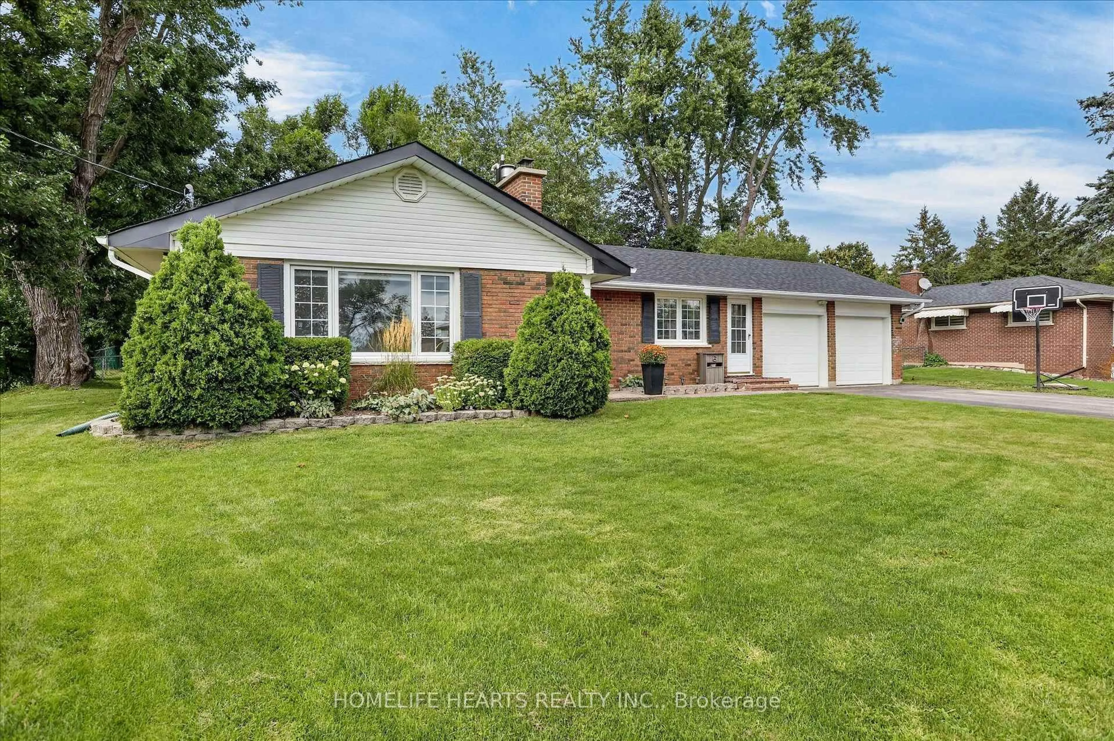 Home with brick exterior material, street for 6 Terraview Heights Dr, Selwyn Ontario K9L 1M5