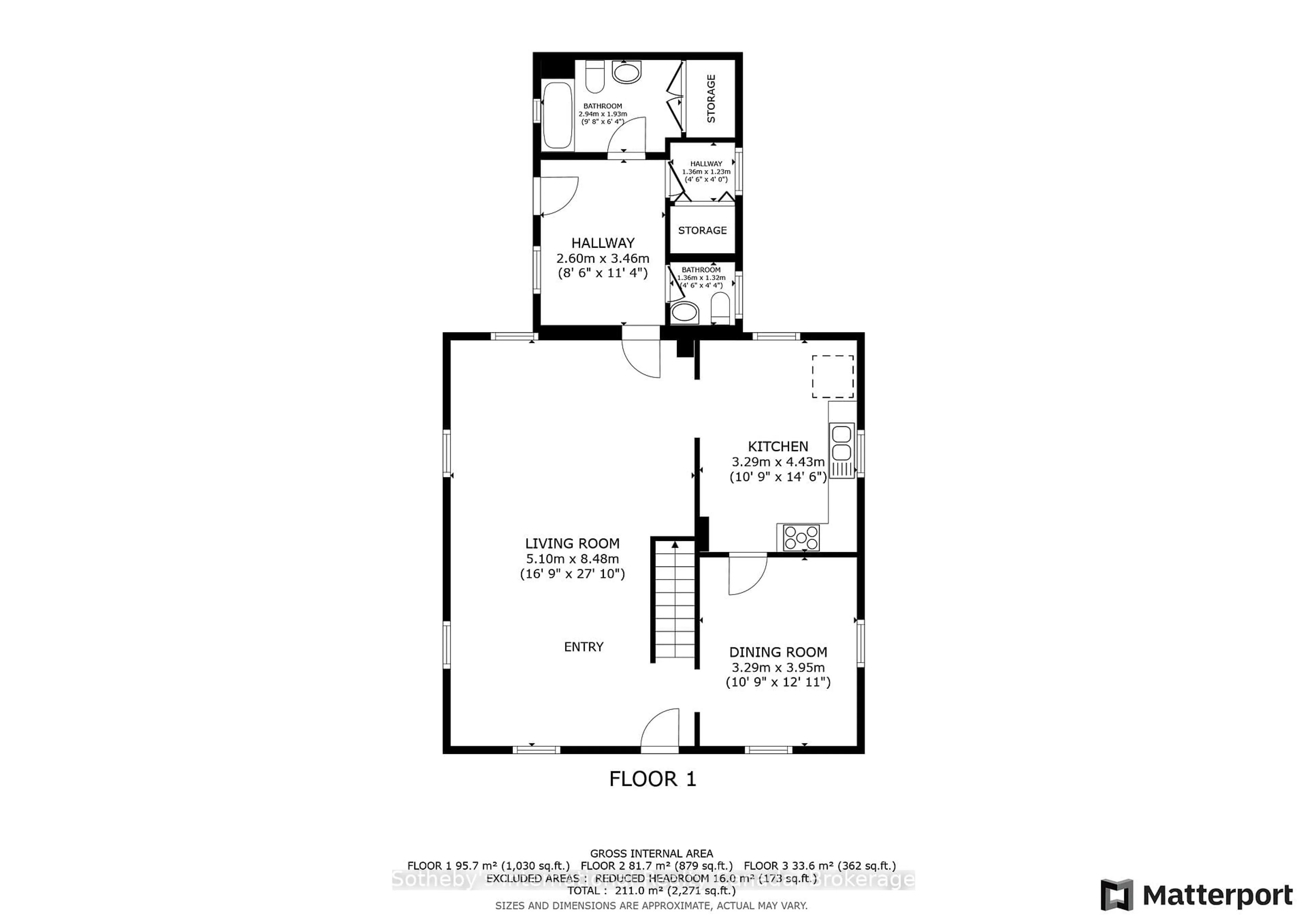 Floor plan for 717218 1st Line E EHS, Mulmur Ontario L9V 0G2