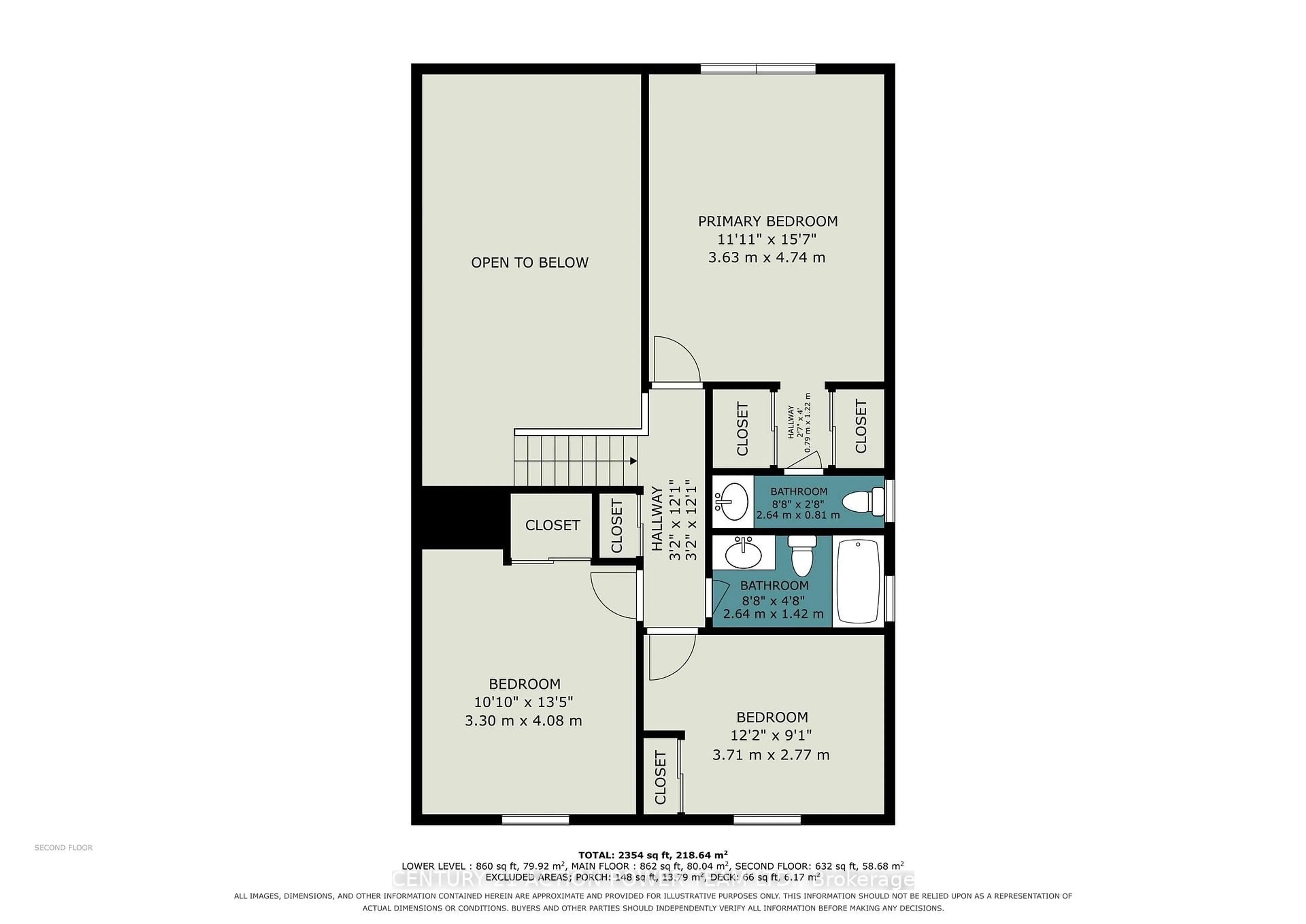 Floor plan for 11 Riding Way, Ottawa Ontario K2M 1C3