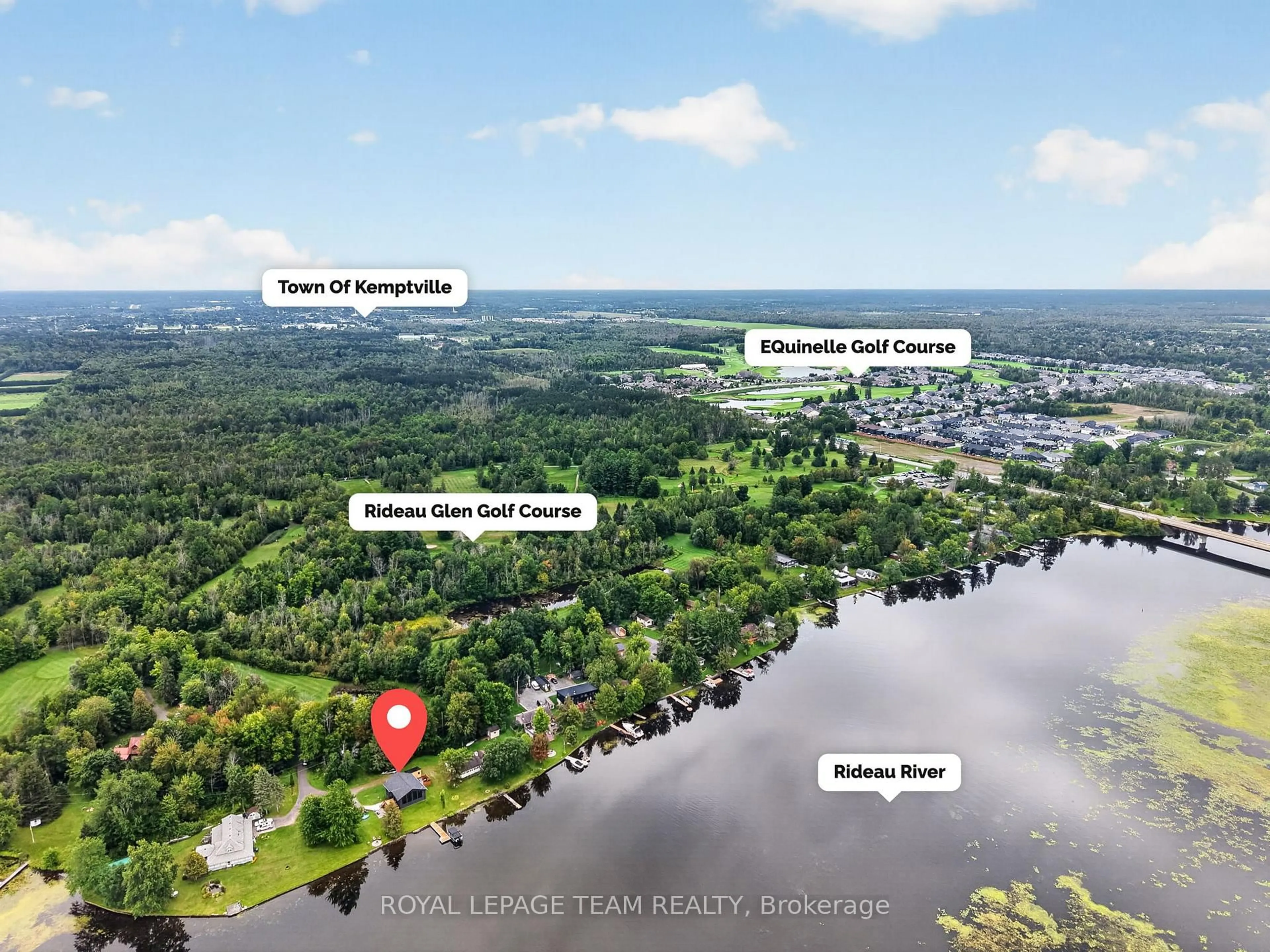 Picture of a map for 2815 Golf Course Lane, North Grenville Ontario K0G 1J0