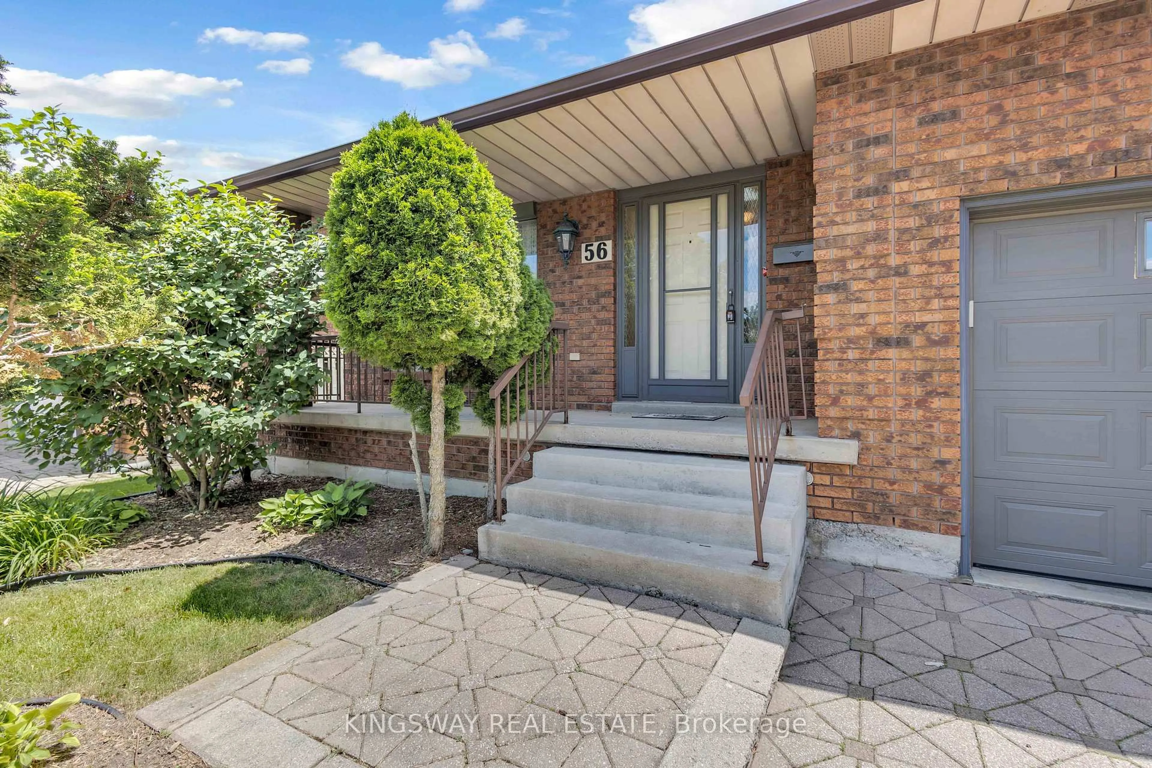 Home with brick exterior material, street for 56 Ben Tirran Cres, Hamilton Ontario L8G 4V7